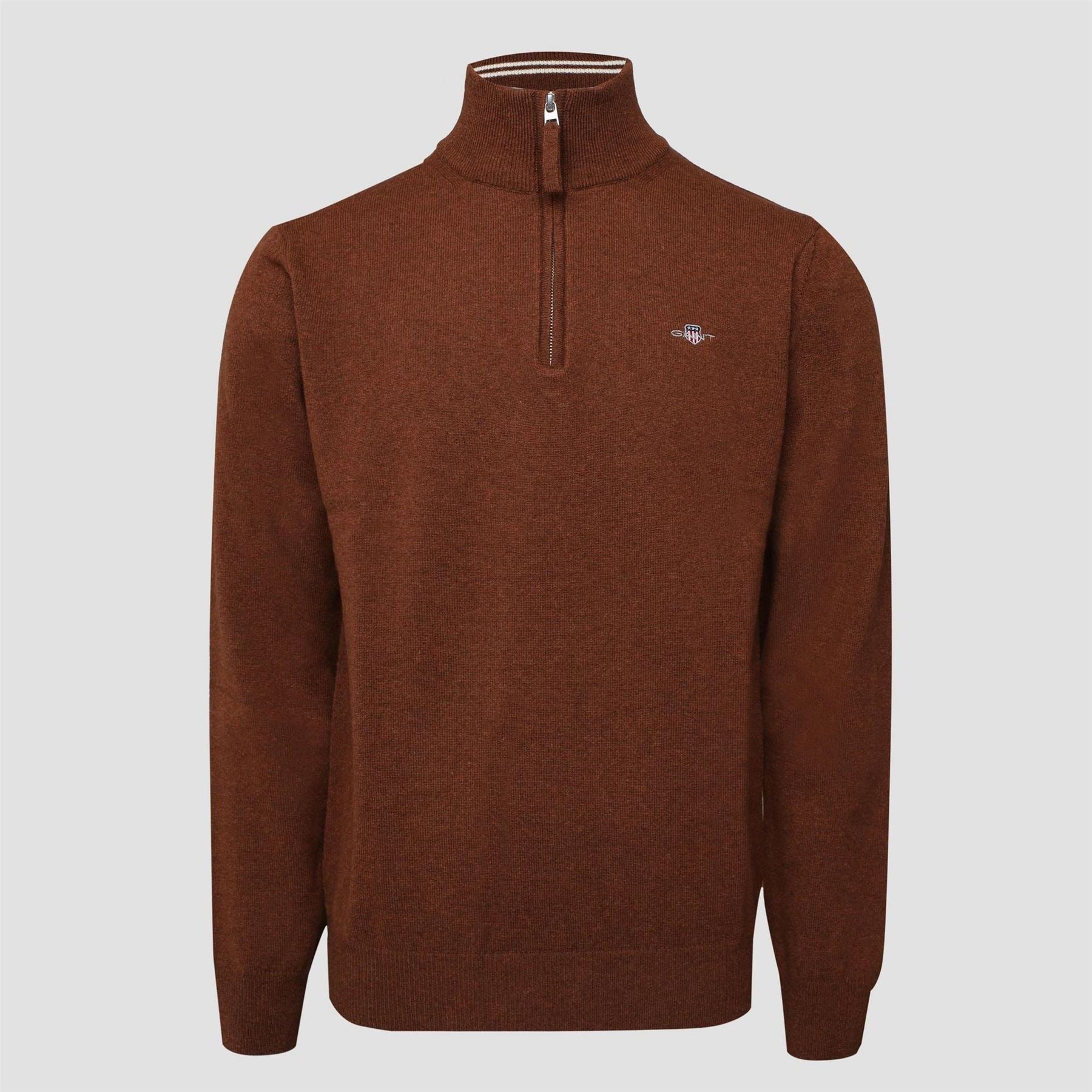 Gant Lambswool Half Zip Sweater