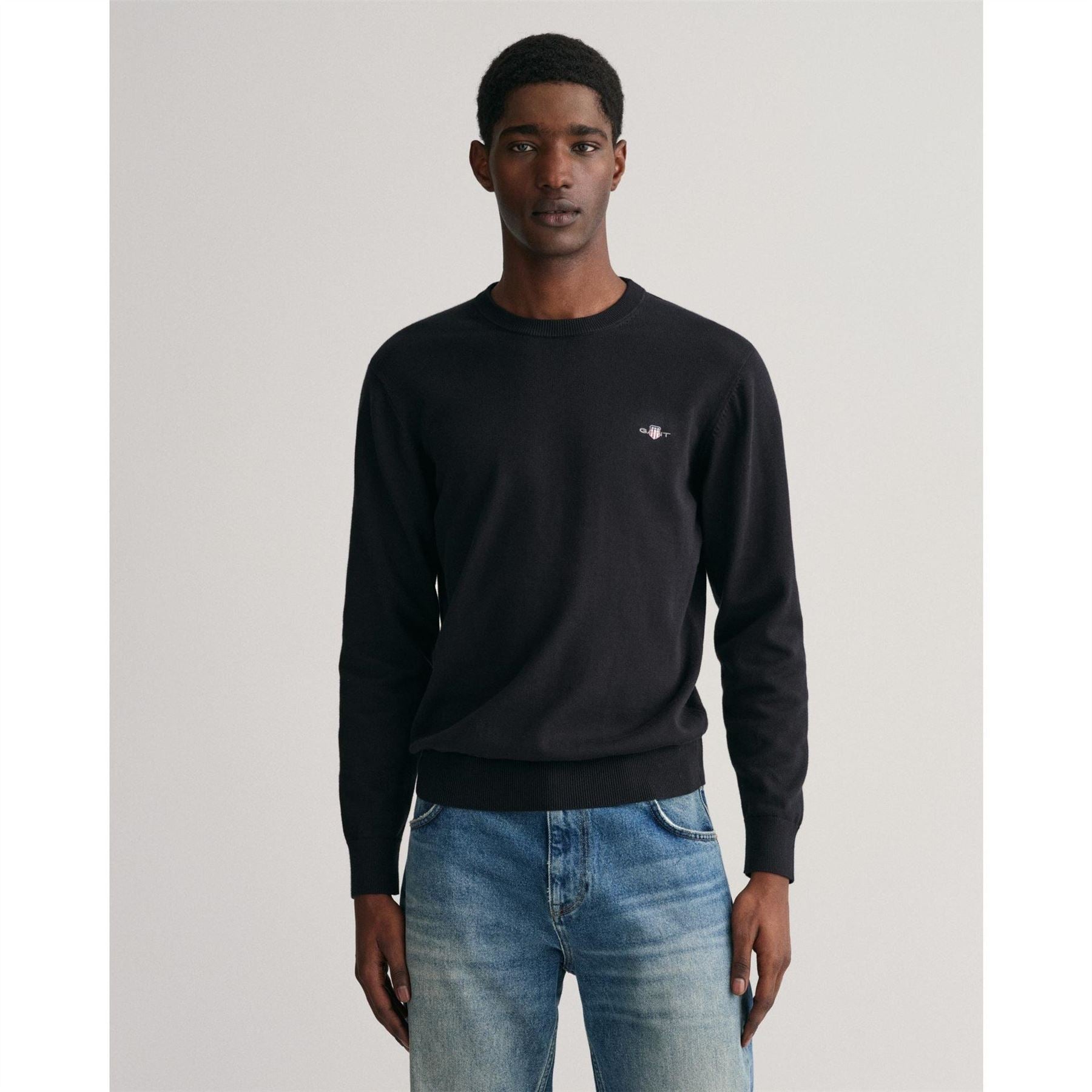 Gant Cotton Crew Neck Sweater