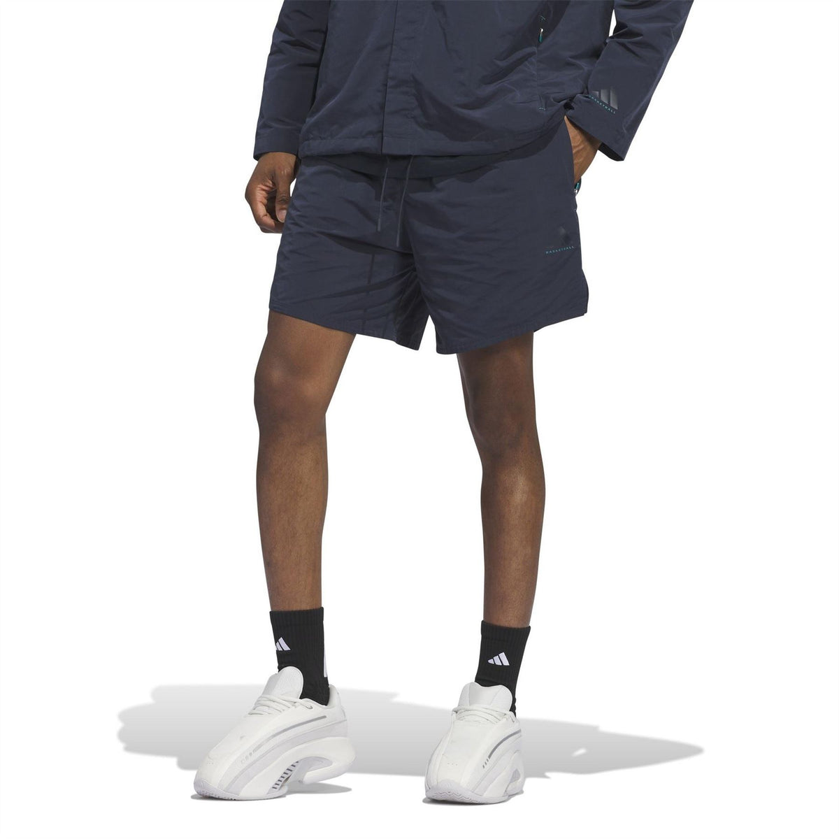adidas Mens Basketball Woven Shorts