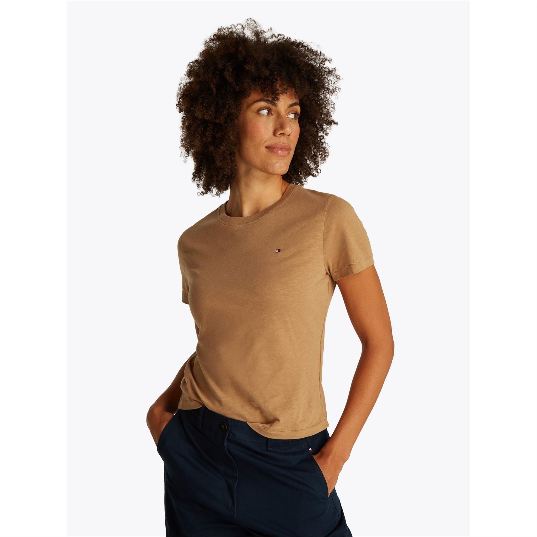 Tommy Hilfiger Regular Fit Crew Neck Short Sleeve T-Shirt