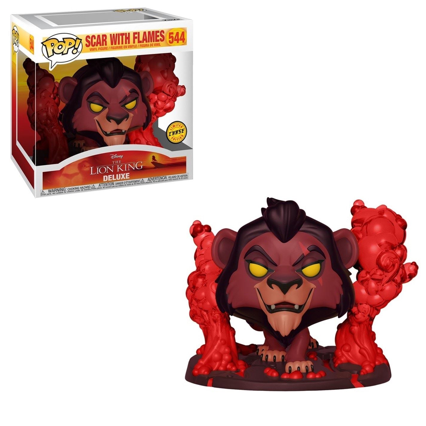 GAME Deluxe: Lion King   Scar In Flames W Chase