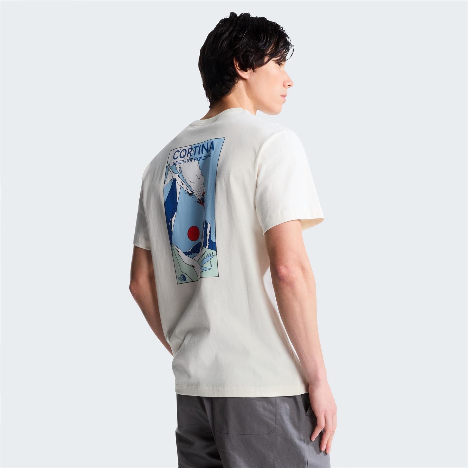 The North Face Mens Mountain Celebration T-Shirt