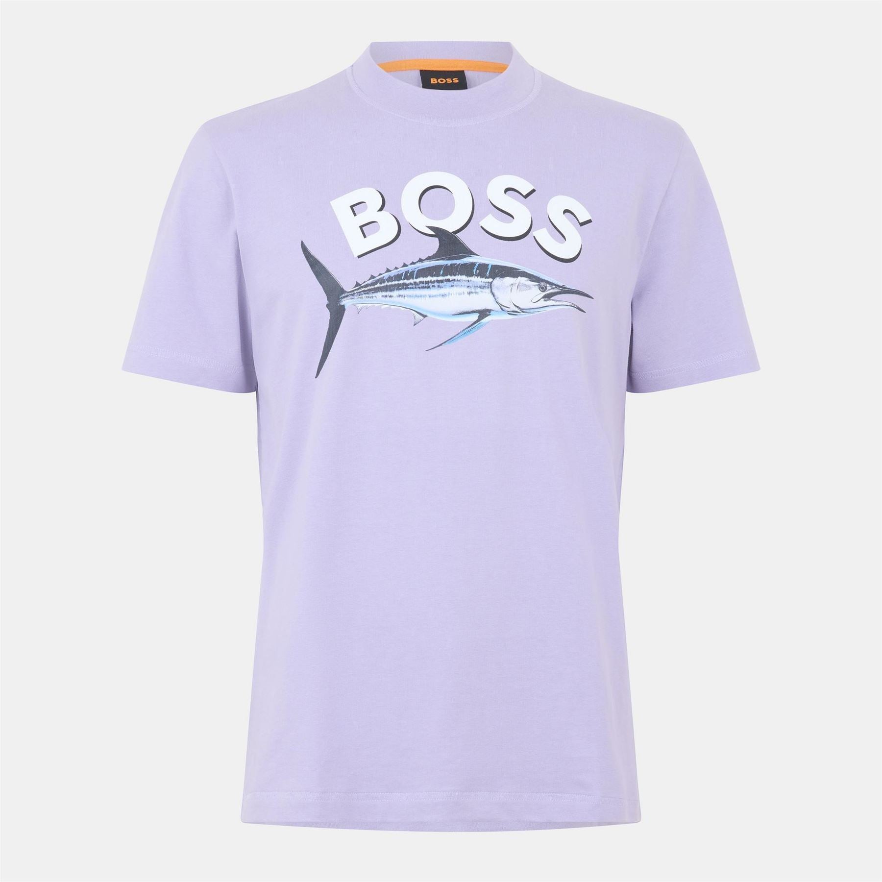 Boss Fish Cotton T-Shirt, Eye Catching Graphic Design