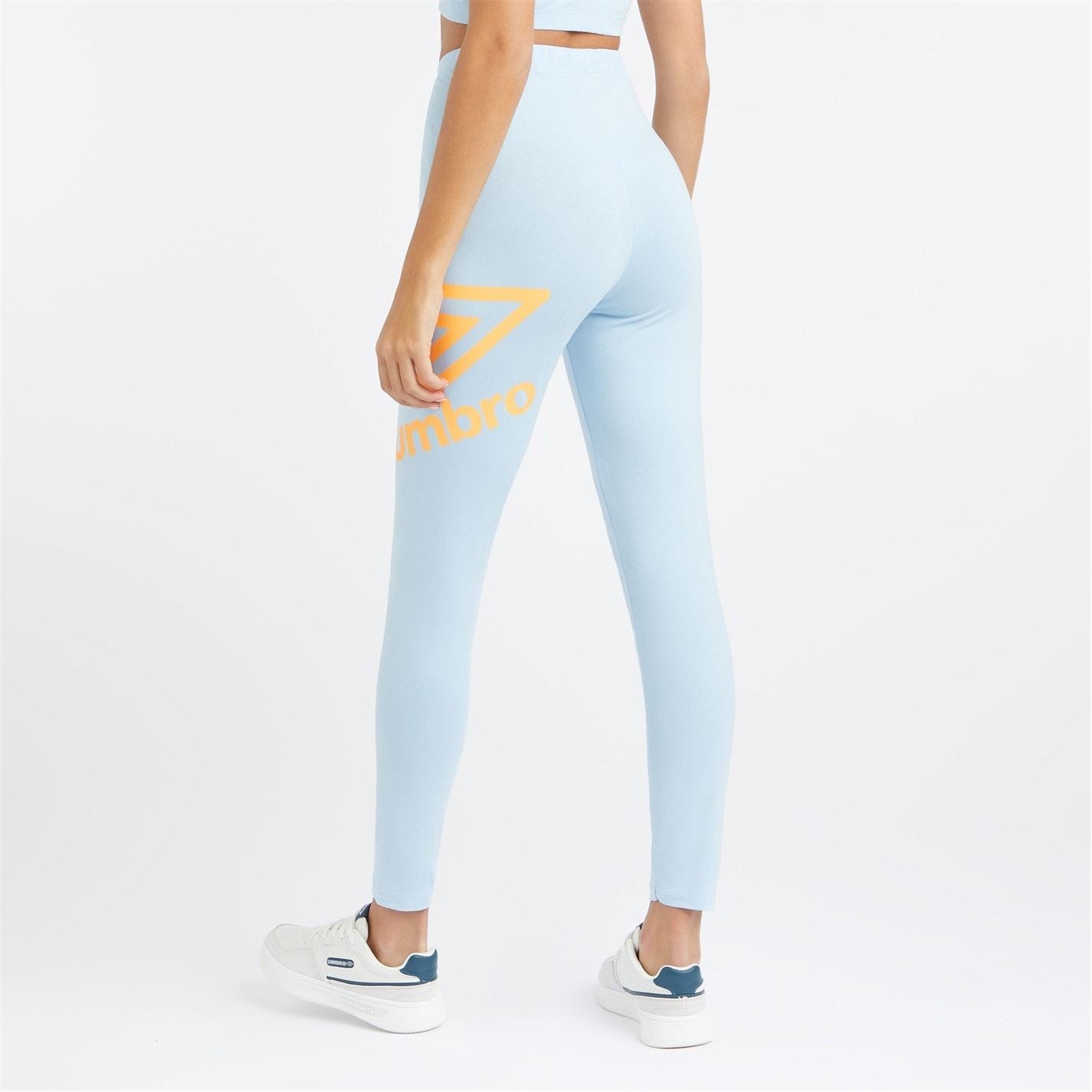Umbro Logo Solid Patterned Leggings