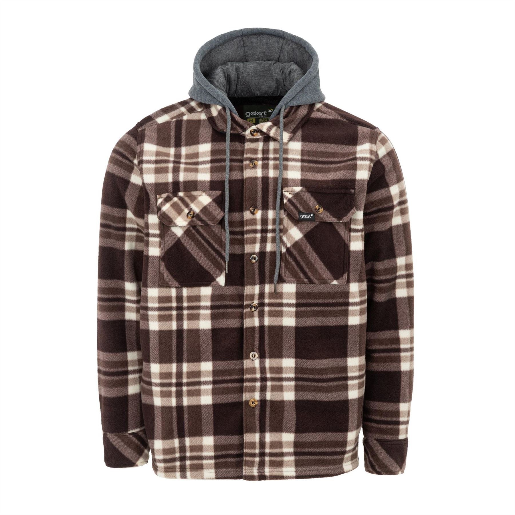 Gelert Mens Sherpa Hooded Jacket