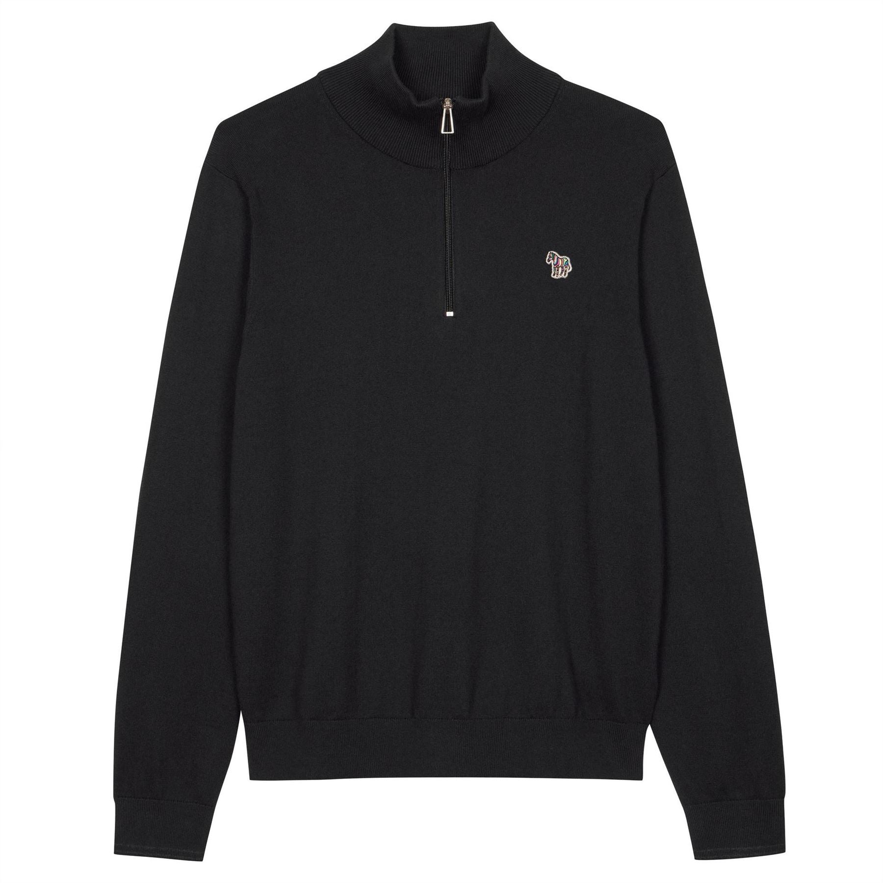 PS Paul Smith Logo Quarter Zip Sweater