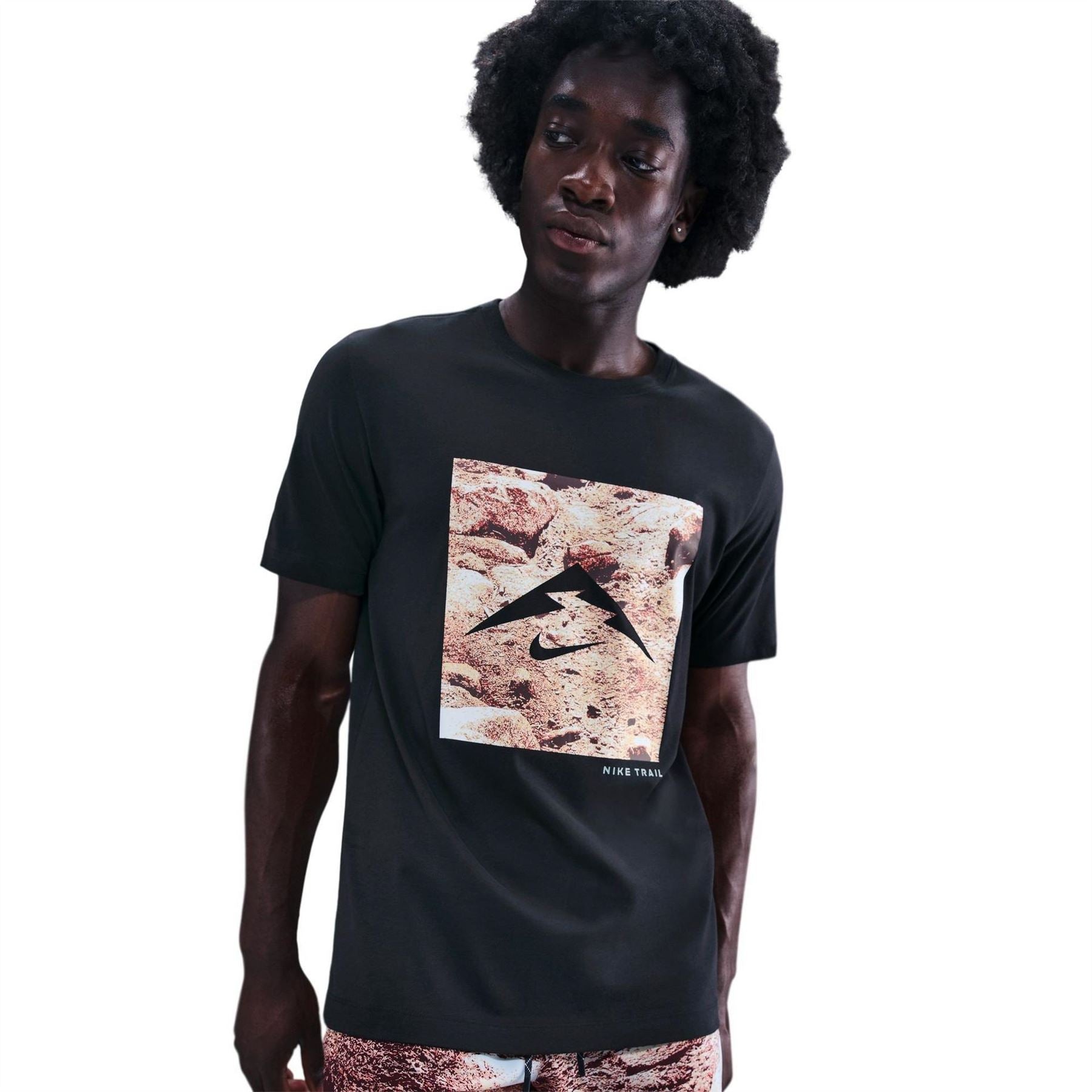 Nike Trail Energy Short Sleeve Running T-Shirt