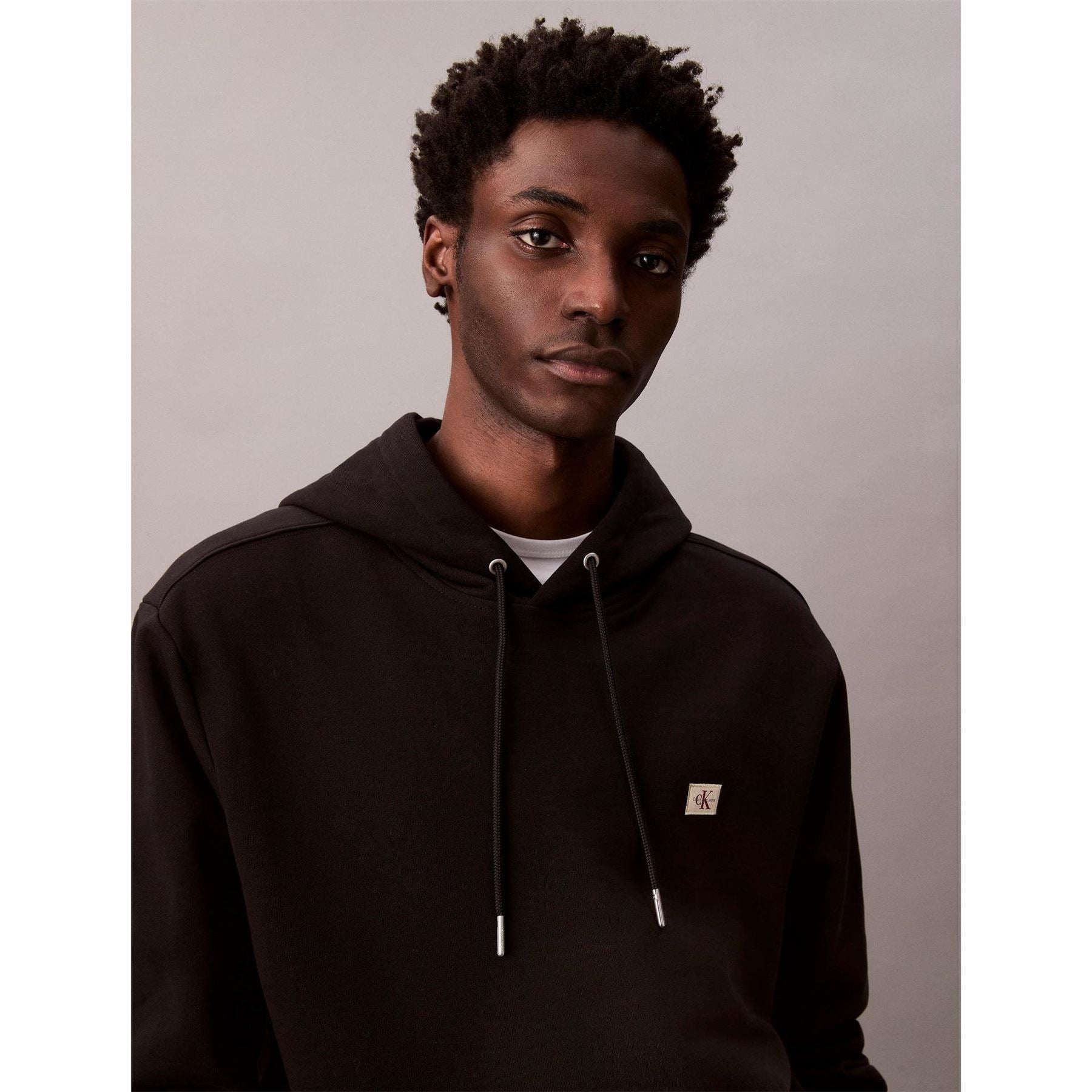 Calvin Klein Jeans Ckj Woven Over The Head Hoodie