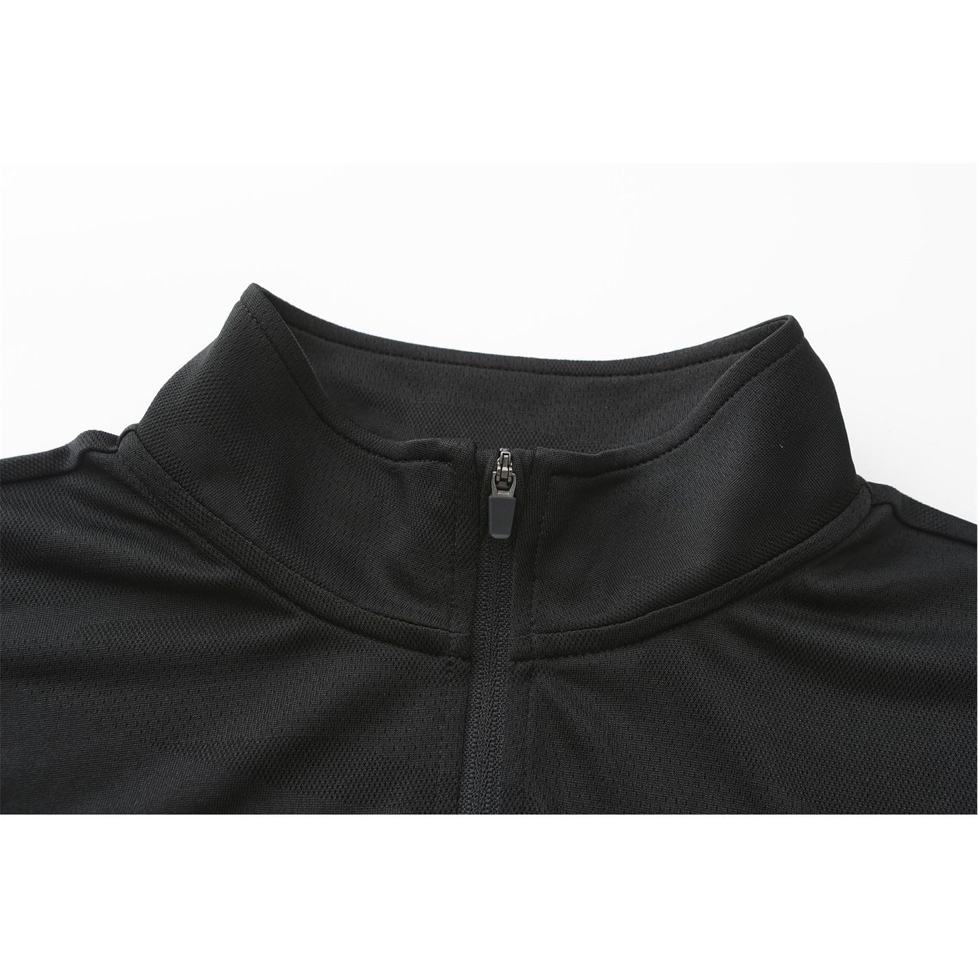 Everlast Flex Regular Fit Zip Neck Long Sleeve Athletic Top