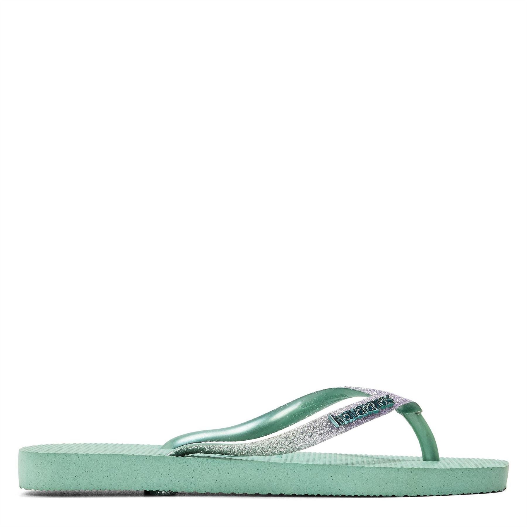 Havaianas Kids Square Glitter Flip Flops