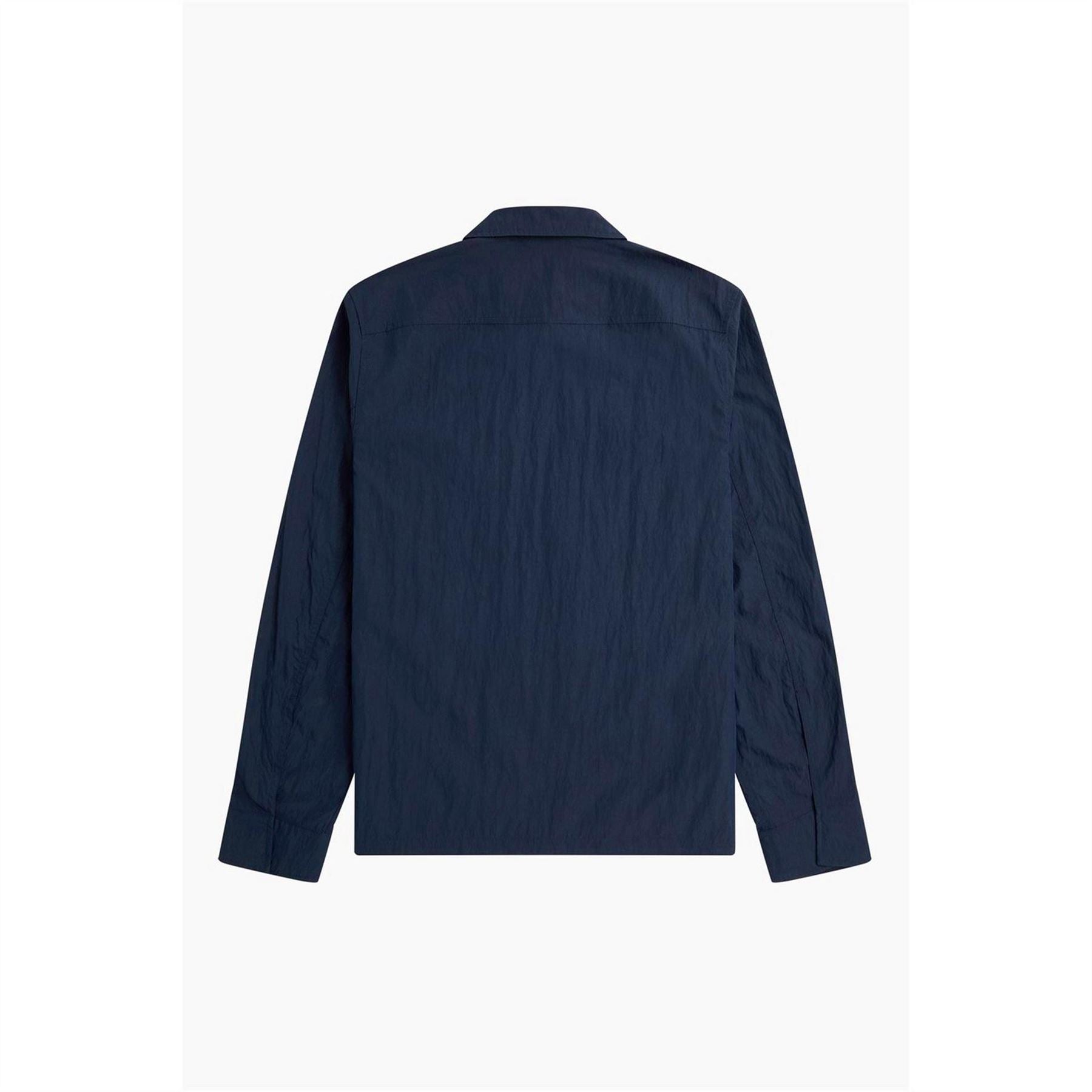 Fred Perry  Long Sleeve Zip Overshirt