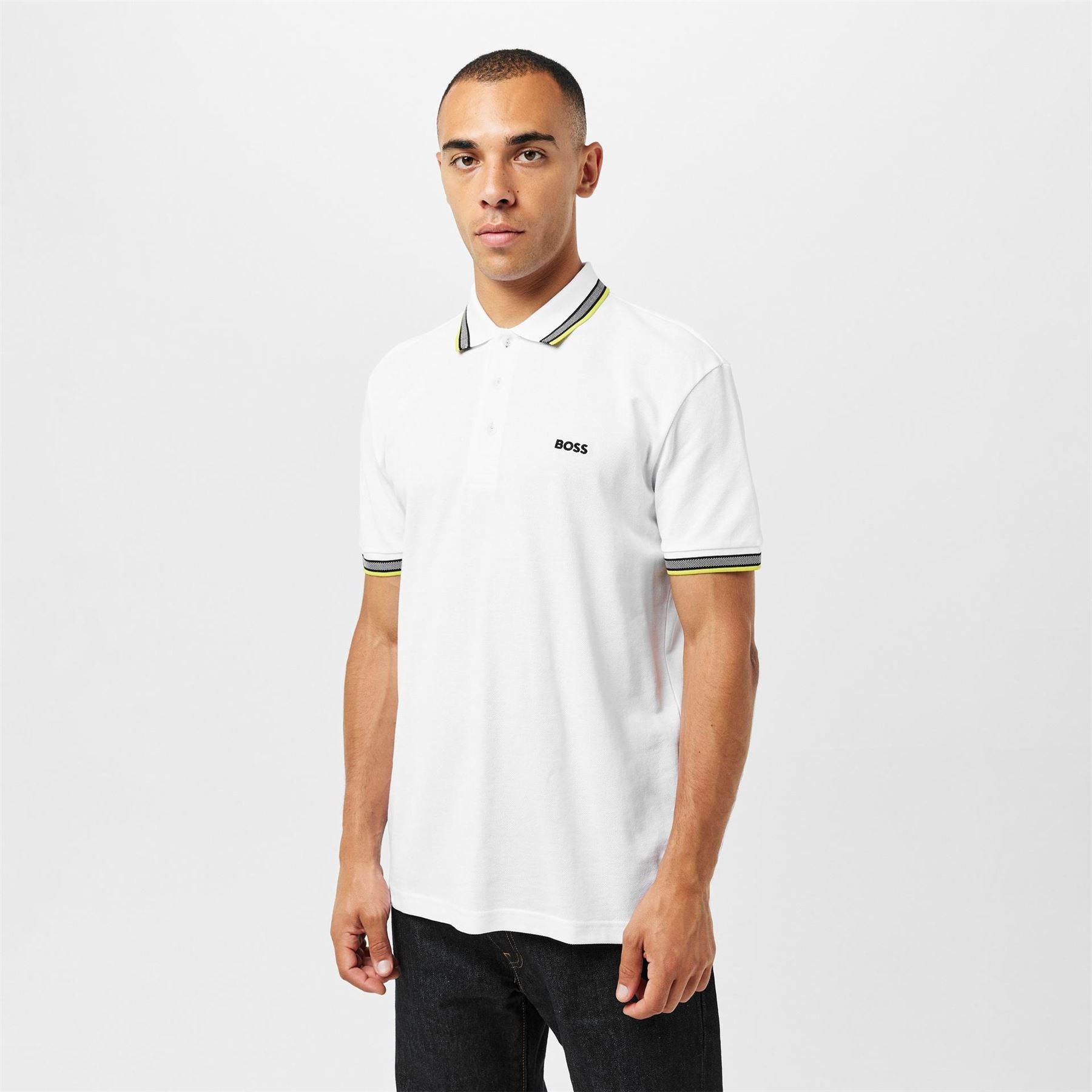 Boss BOSS GREEN Paddy Polo Shirt with Contrast Tipping
