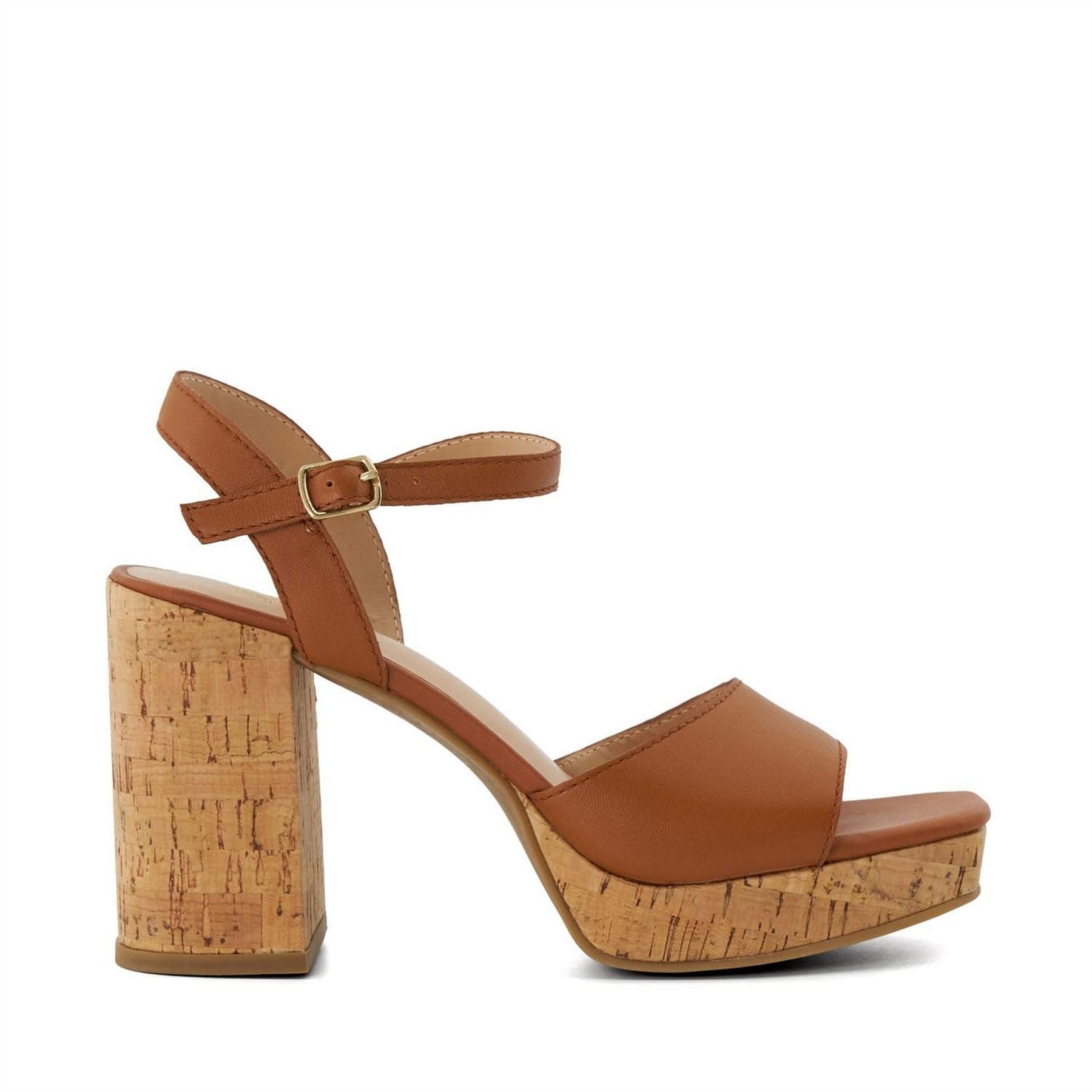 Dune London Jacuzzi Platform Block Heel Sandals