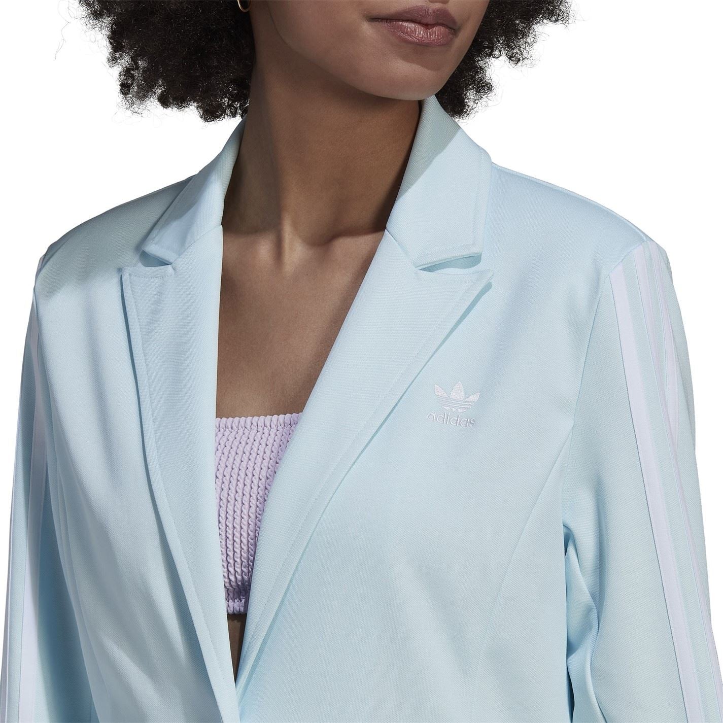 adidas Originals Relaxed Fit Collared Blazer Jacket