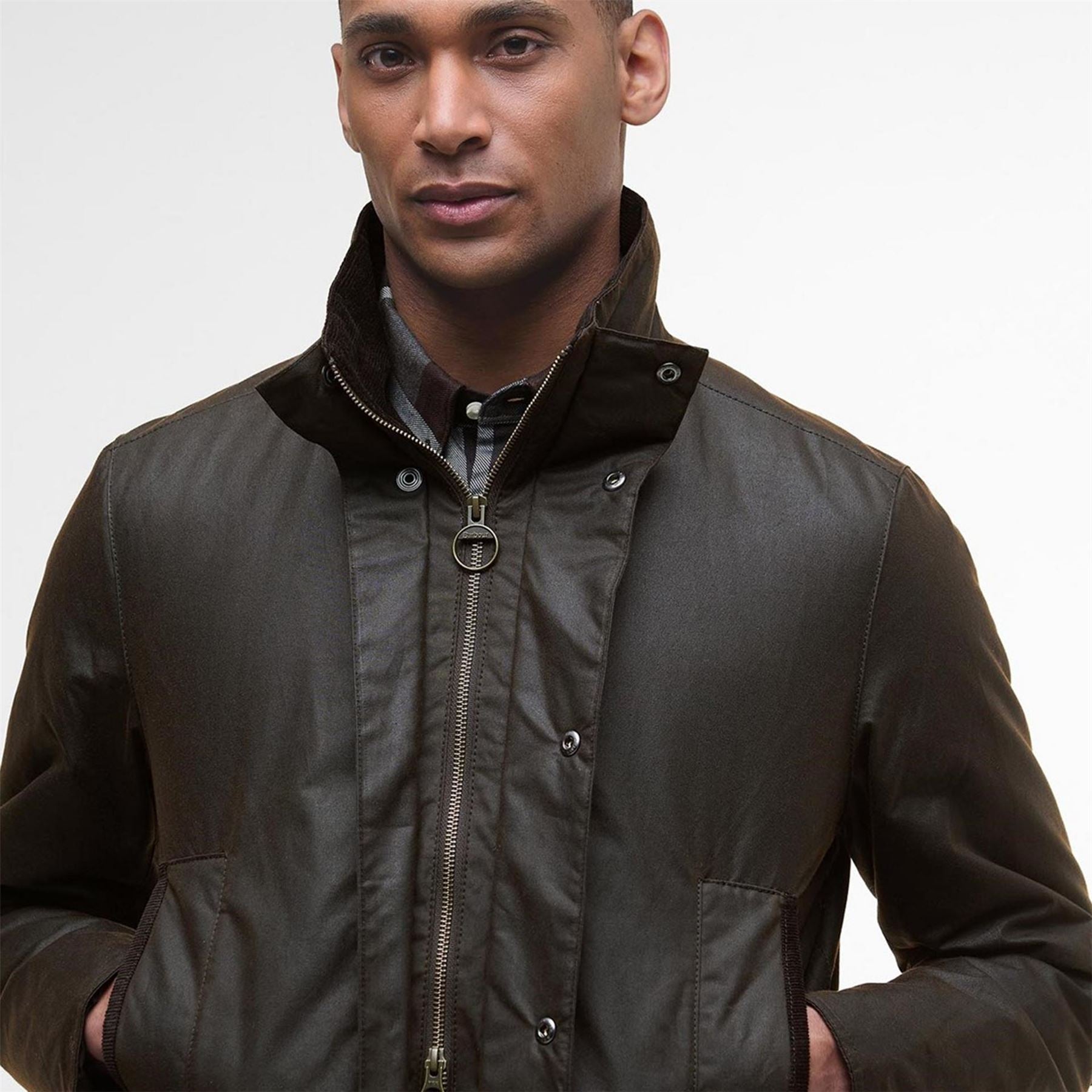 Barbour Border Waxed Jacket