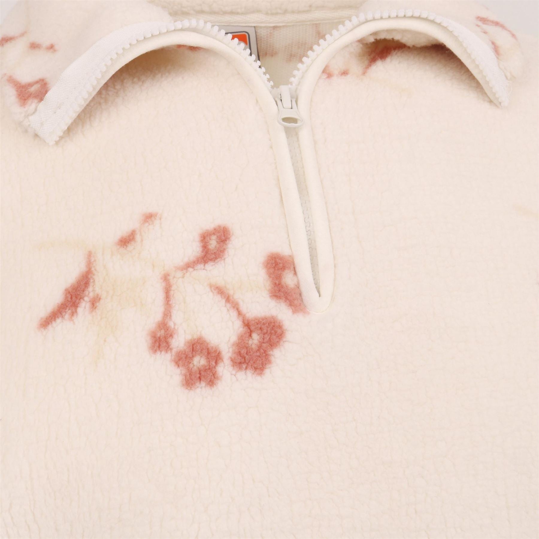 SoulCal Borg Relaxed Fit Zip Neck Sweatshirt
