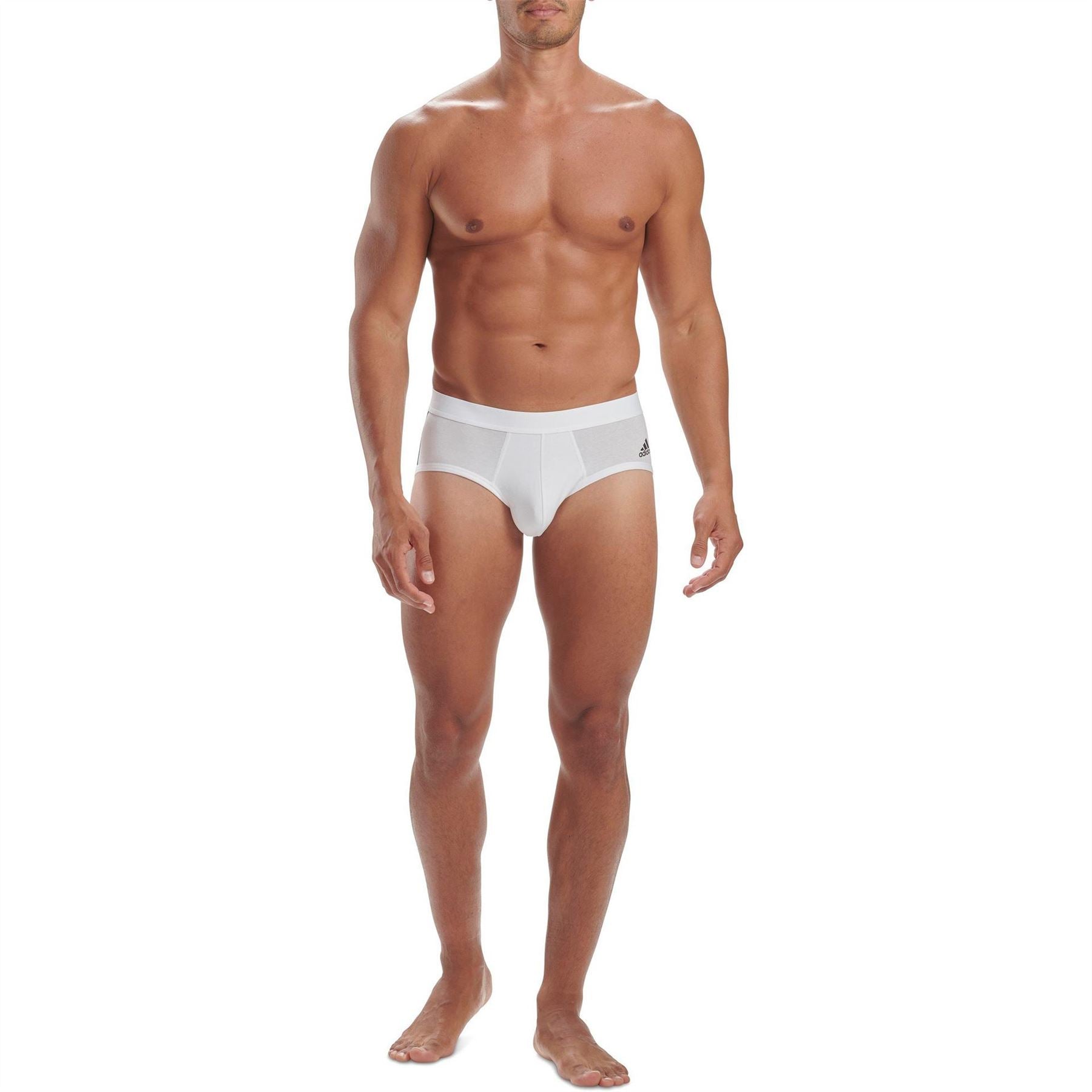 adidas Originals Originals Cotton Flex 3 Stripe Brief 3 Pack