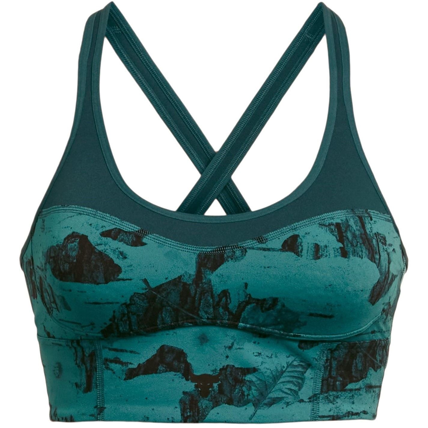 Under Armour Womens Armour Pjt Rck Lg Ll Infty Pt Bra Medium Impact Sports