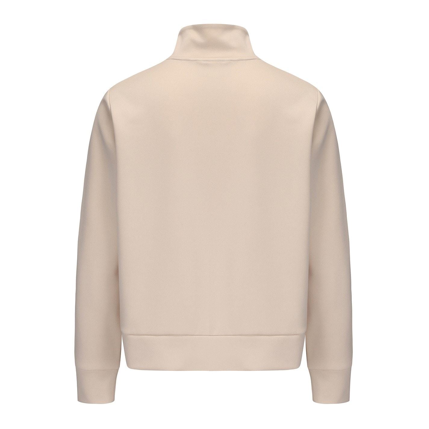 Slazenger Embroidered Mock Neck Ribbed Cuff Softshell Jacket