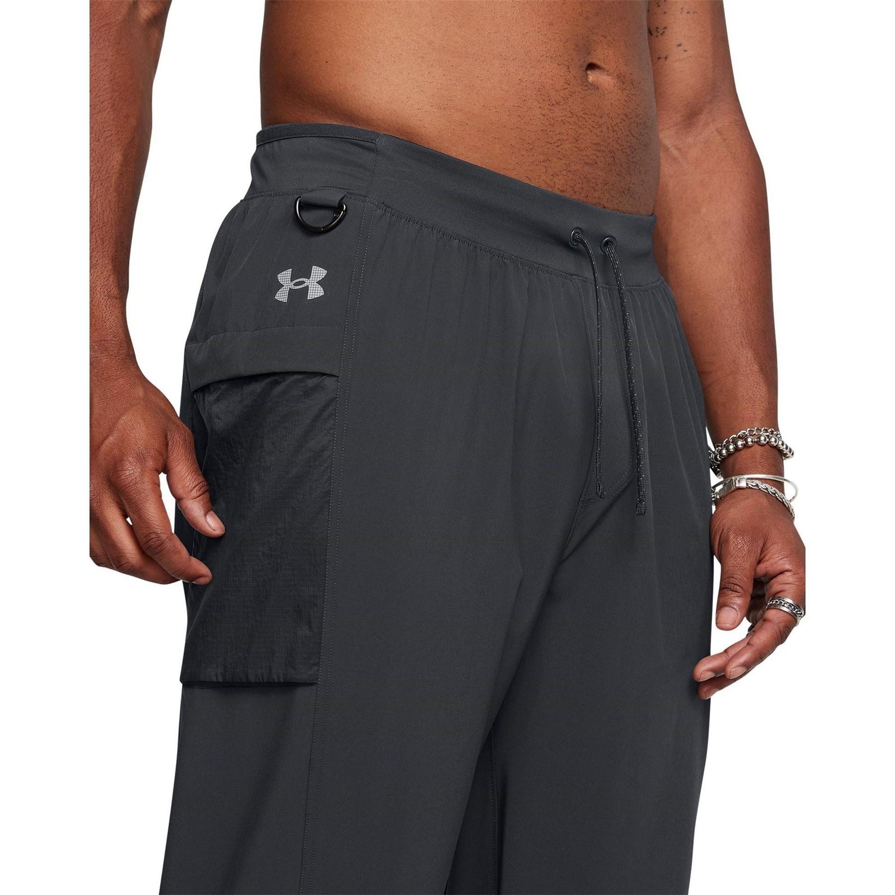 Under Armour Solid Patterned Trail Run Joggers