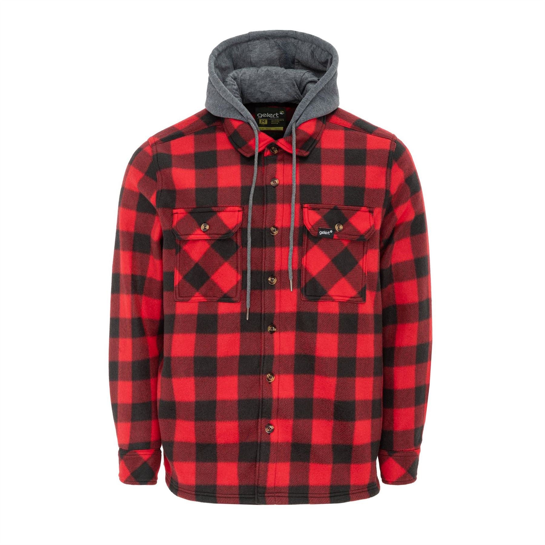 Gelert Mens Sherpa Hooded Jacket