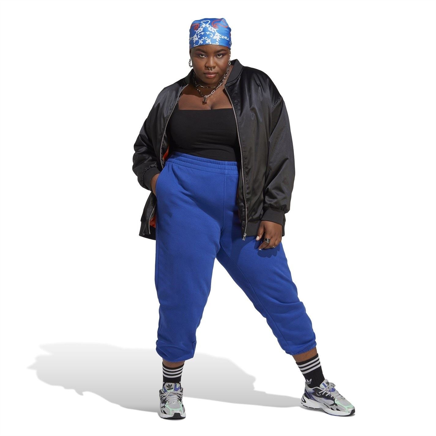 adidas Originals Womens Essentials Plus Size Fleece Joggers