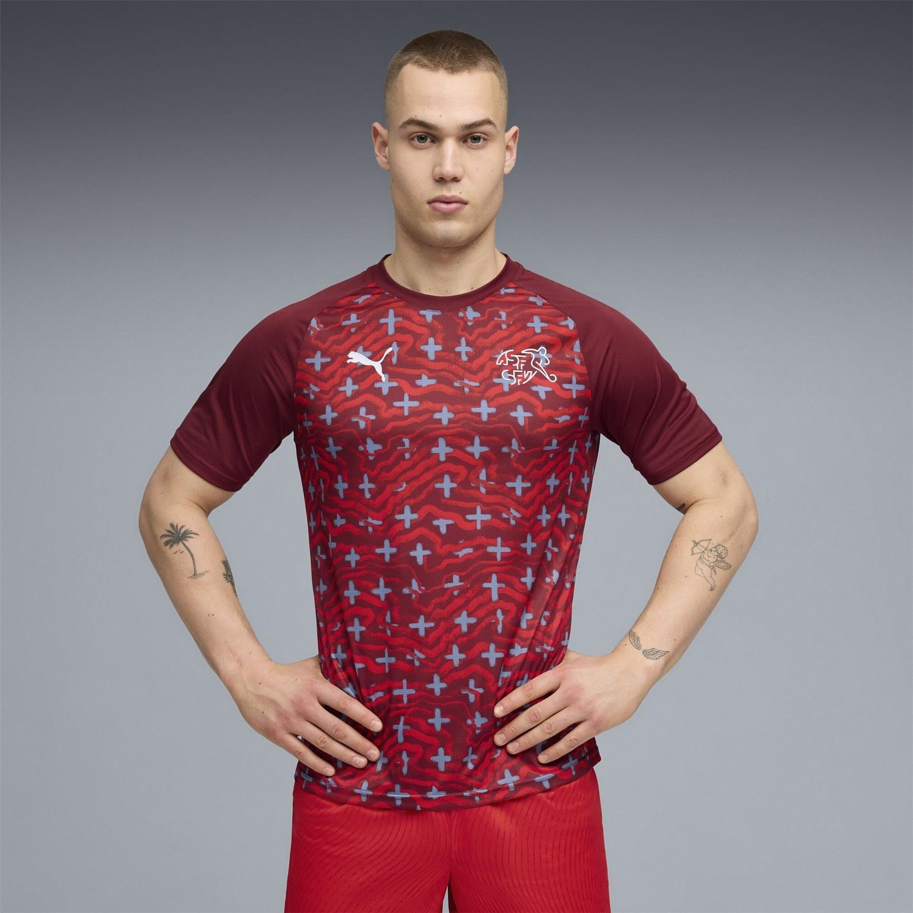 Puma Switzerland Warm Up Shirt World Cup 2026
