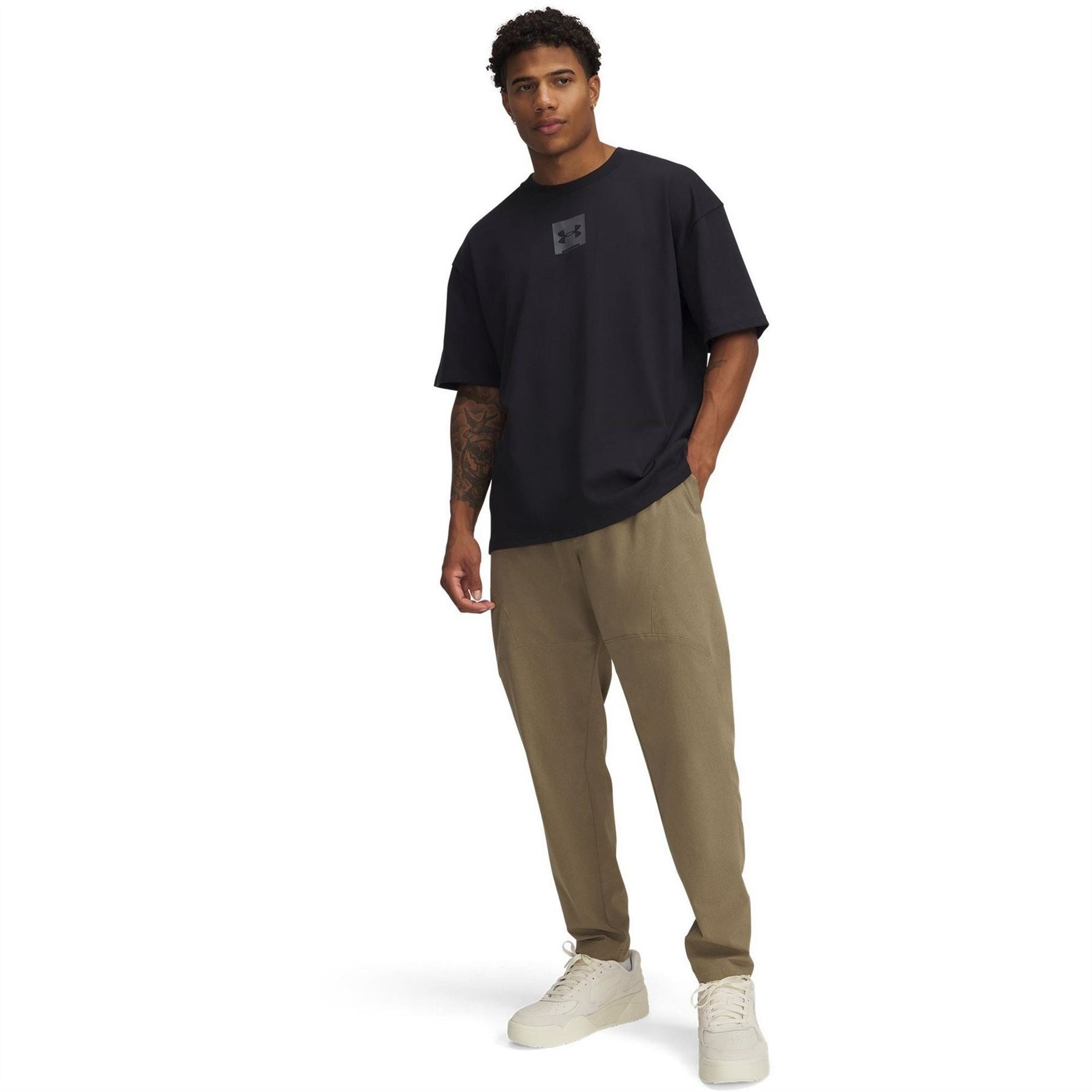Under Armour Unstoppable Solid Patterned Tapered Athletic Trousers