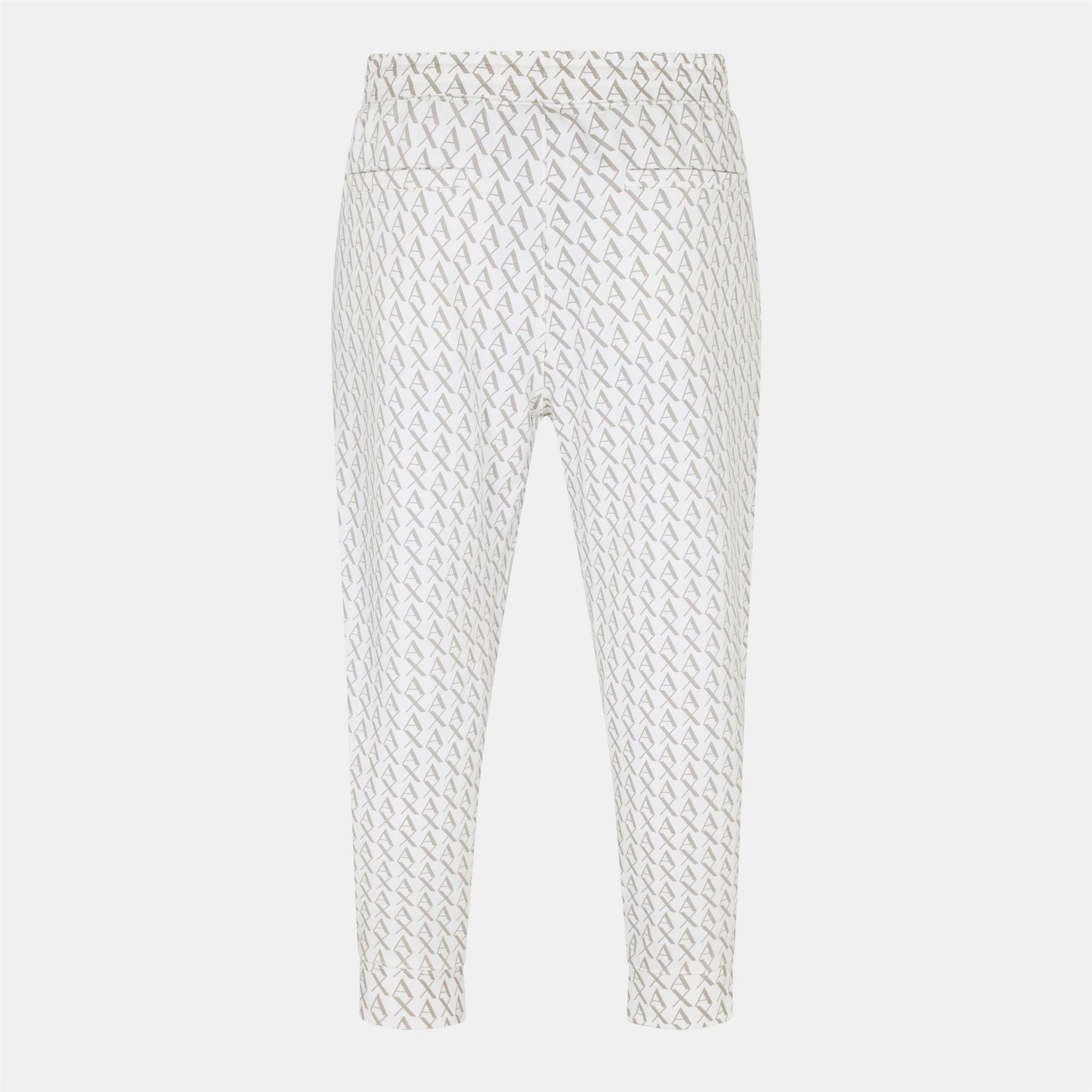 Armani Exchange Exchange Geometric Patterned Track Pants