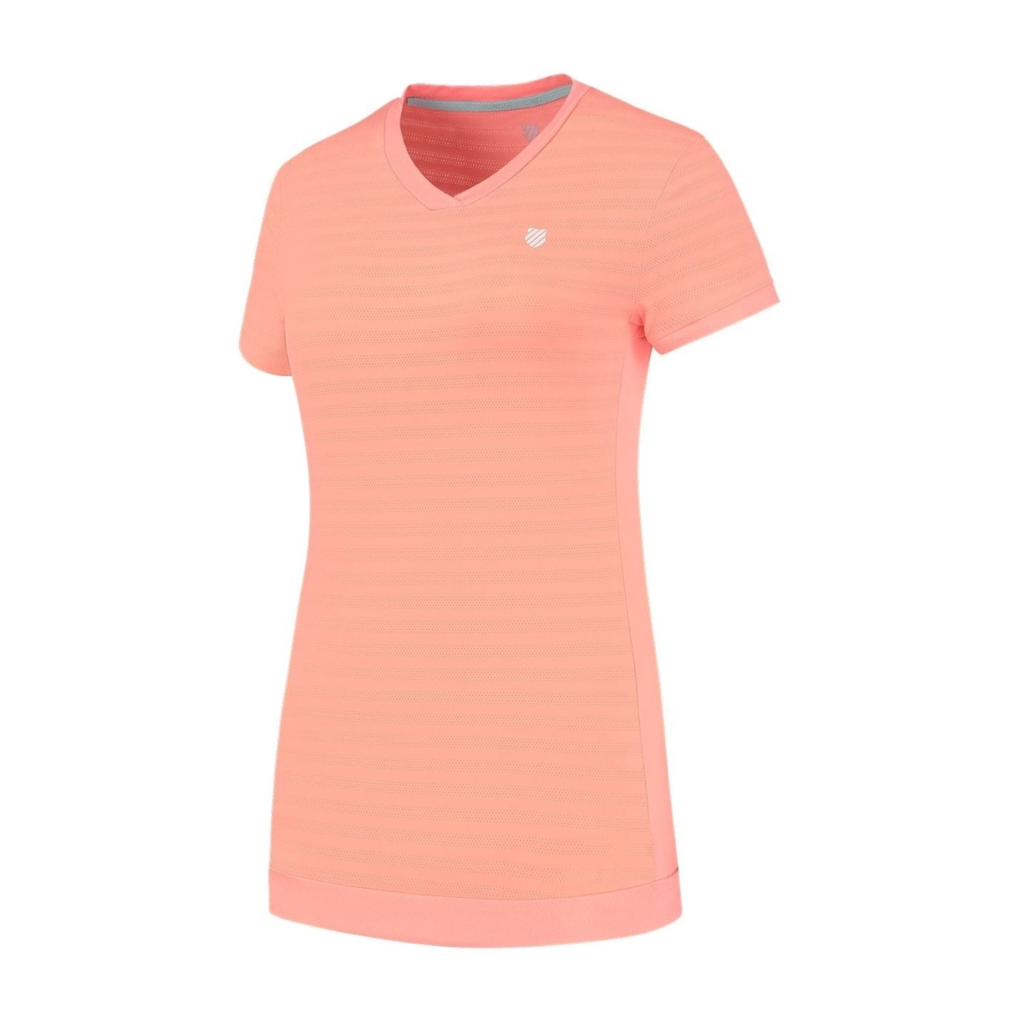 K Swiss Womens Hypercourt V Neck T-Shirt
