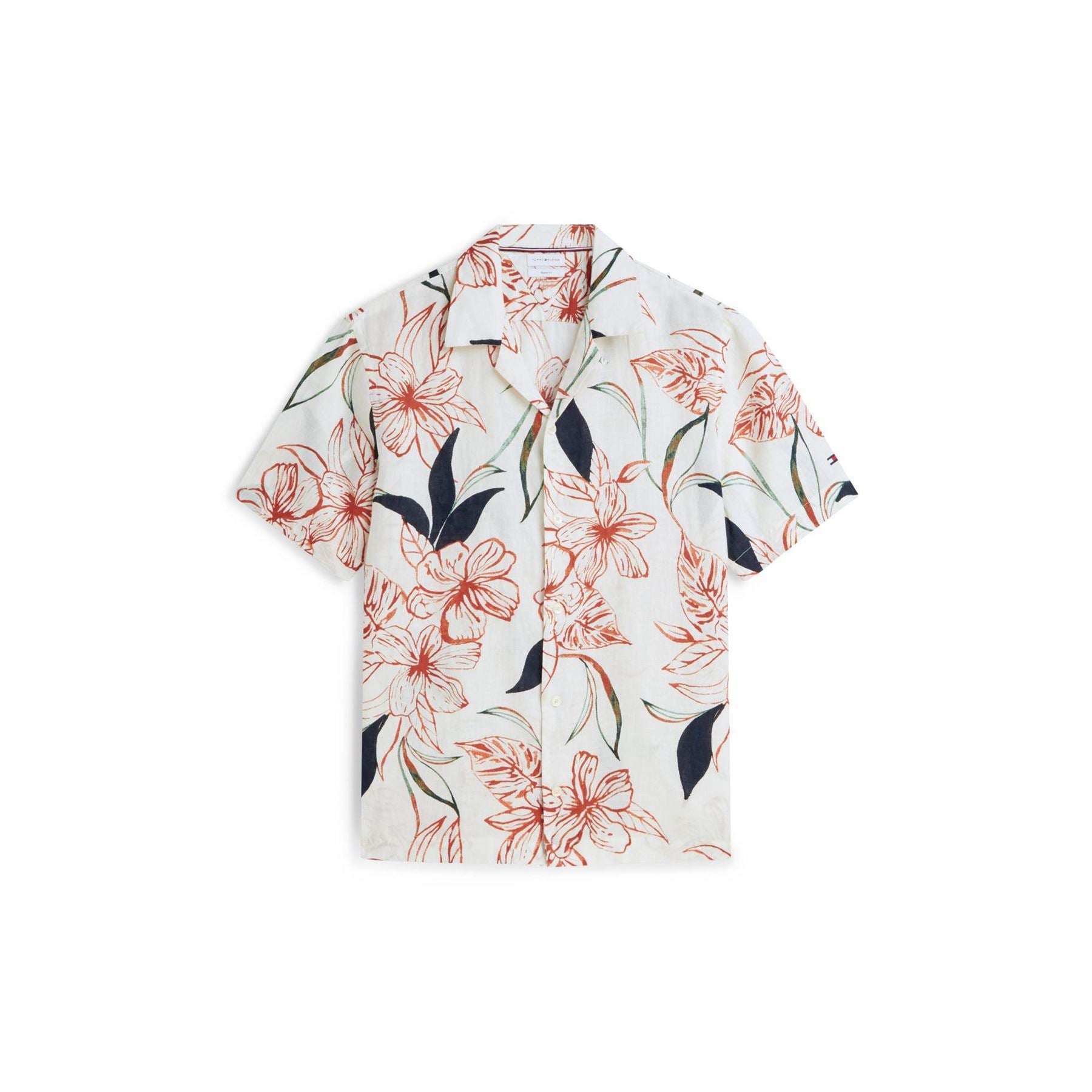 Tommy Hilfiger Patterned Short Sleeve Shirt