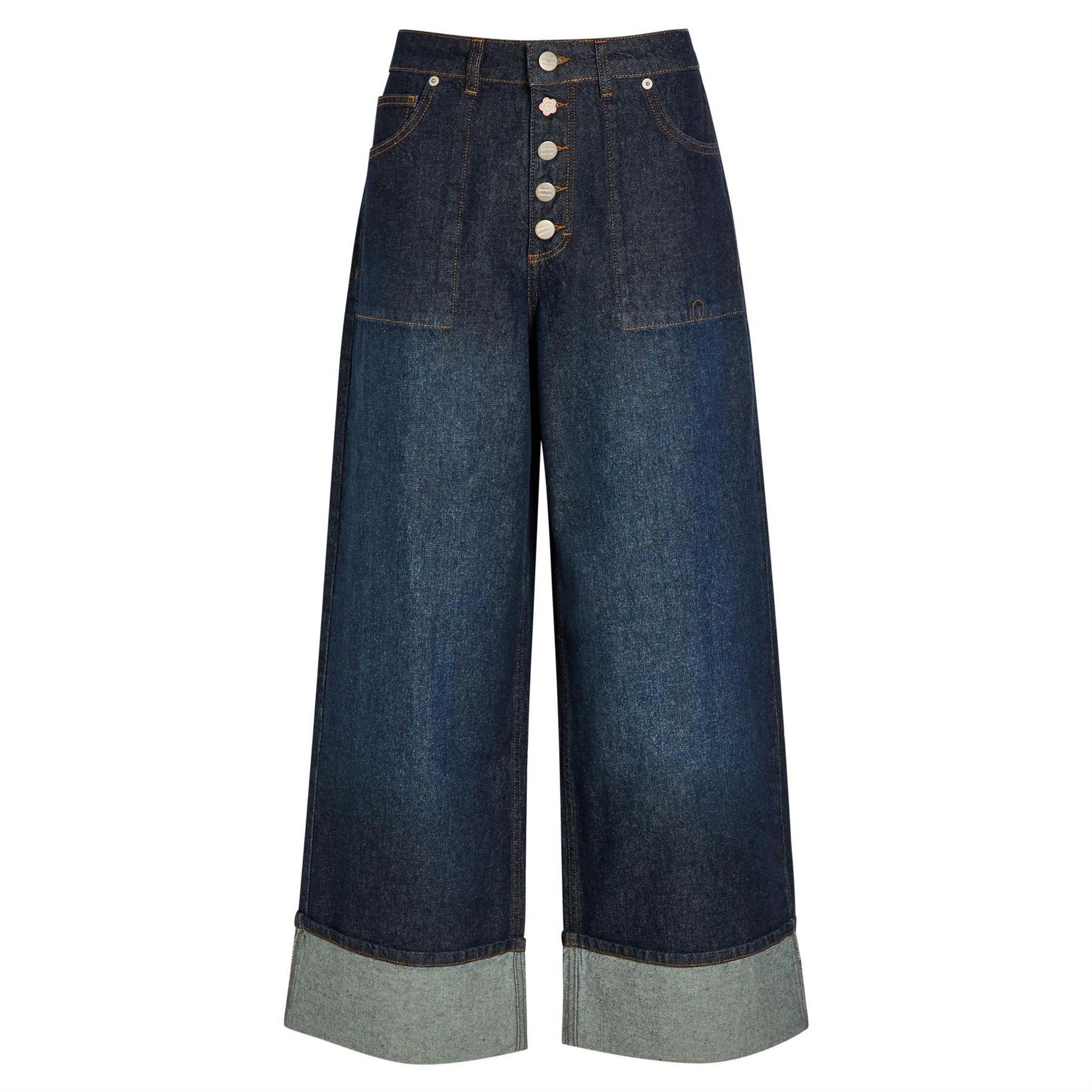 Damson Madder Gigi Baggy Turn Up Jean