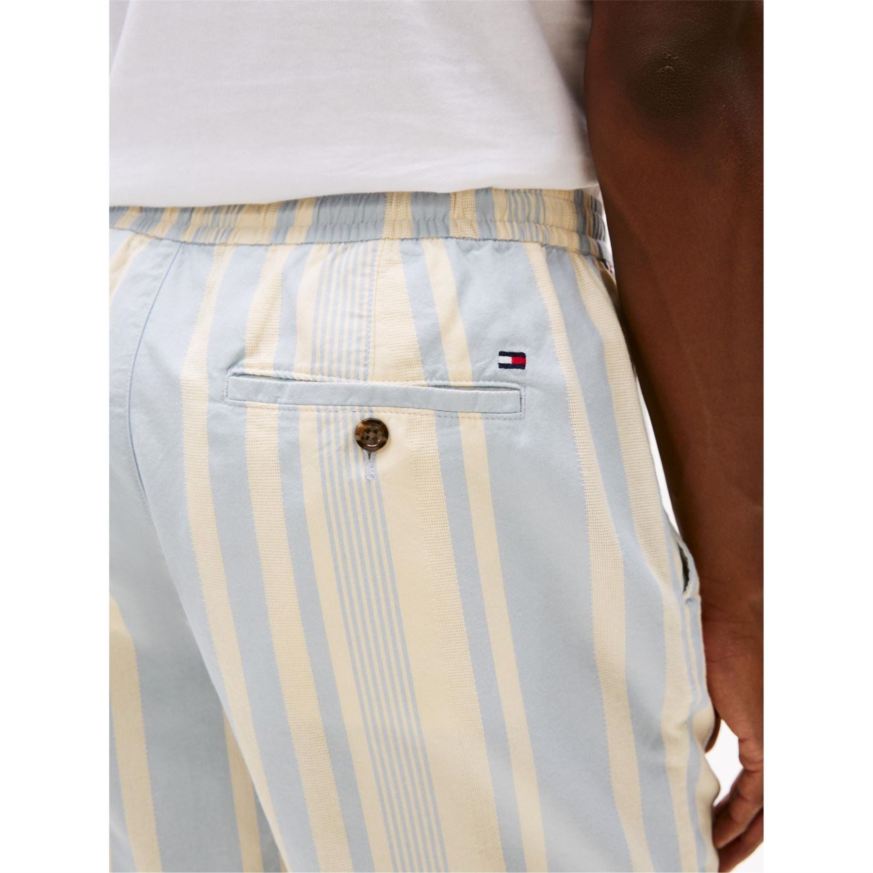 Tommy Hilfiger Woven Stripe Tracksuit Shorts