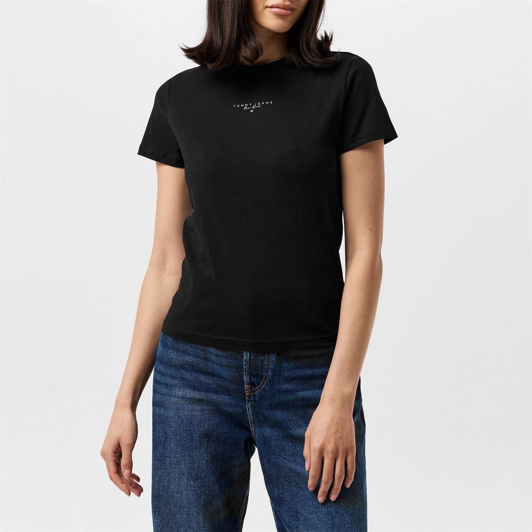 Tommy Jeans Essentials New York Logo Regular Fit T-Shirt