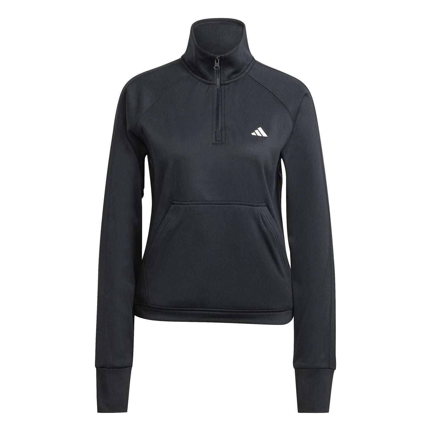 adidas Womens W Gg Quarter Zip Tracksuit Top