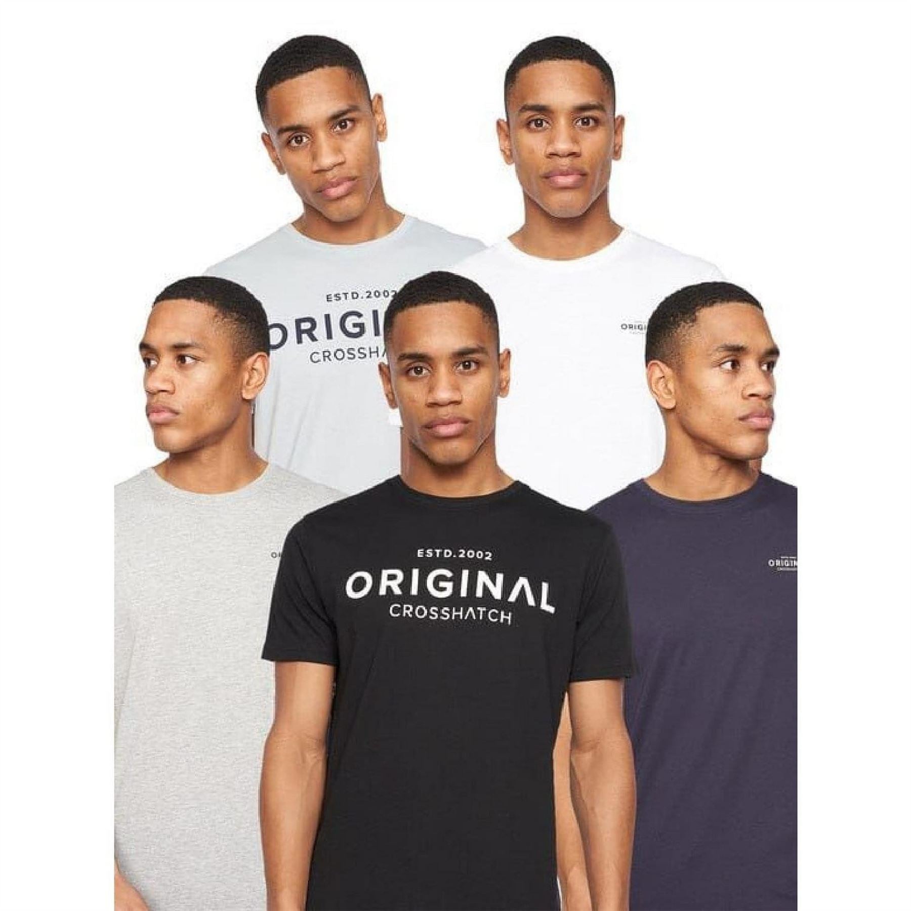 Crosshatch Pack Of Wester Print T-Shirts
