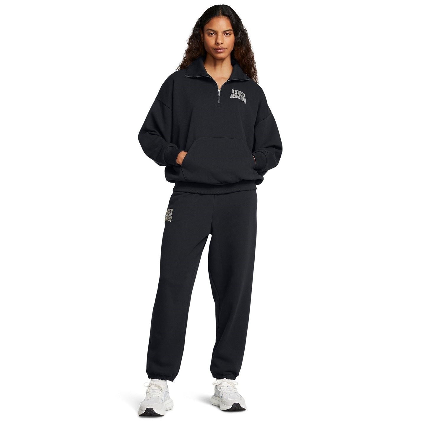 Under Armour Icon Hooded Neck Drop Shoulder Oversize Fit Hoody