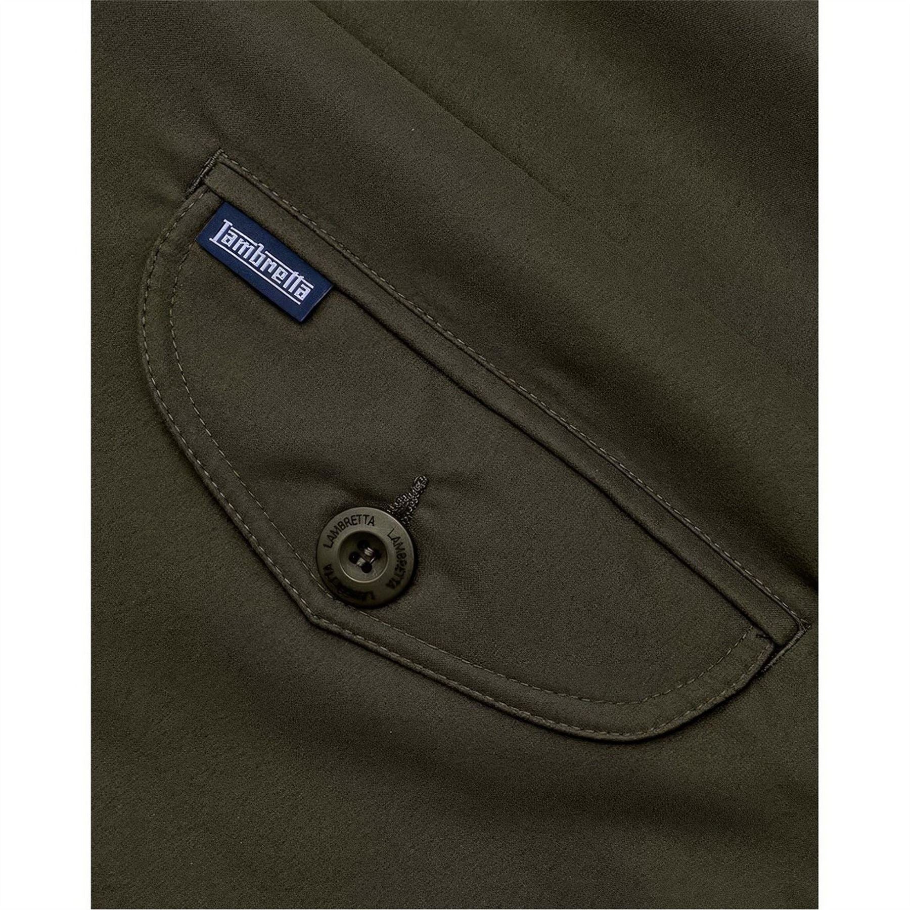 Lambretta Shower Resistant Harrington Bomber Jacket