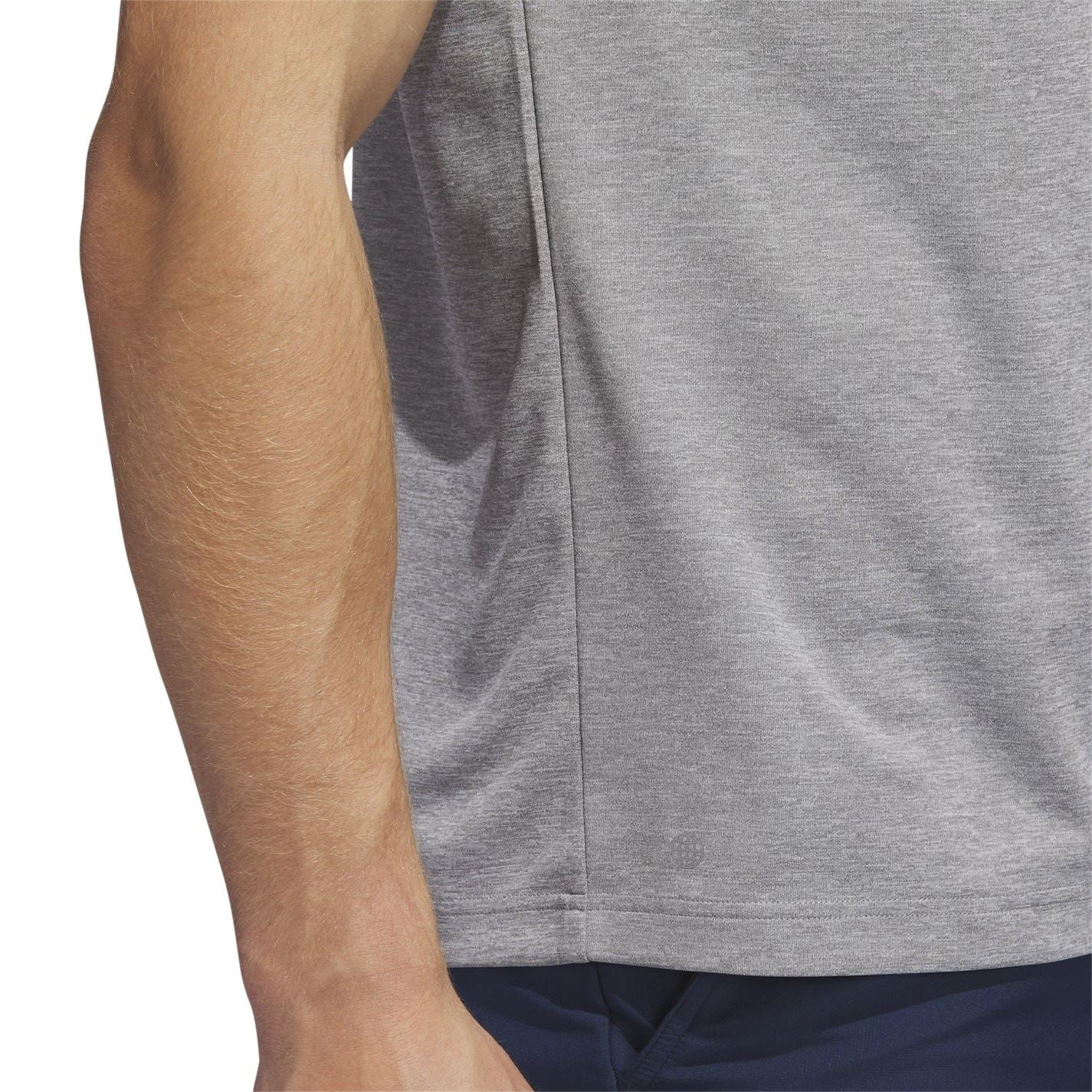 adidas Mens Heather Polo Shirt