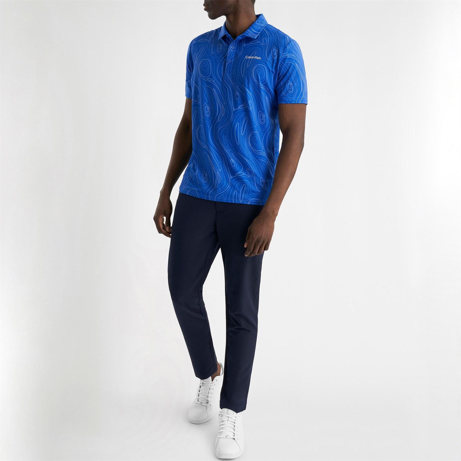 Calvin Klein Golf Short Sleeve Performance Polo Shirt