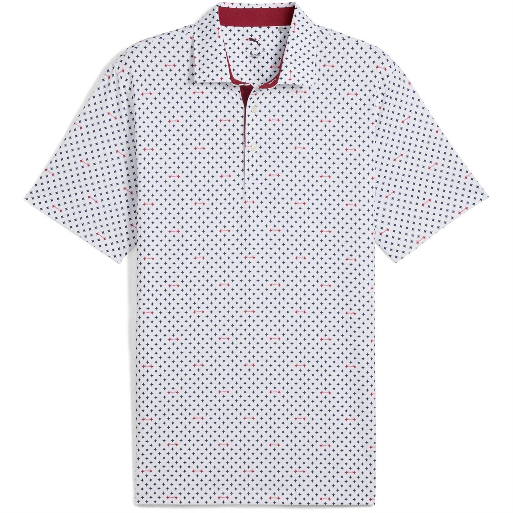 Puma Burgh Polo Short Sleeve Performance Polo Shirt