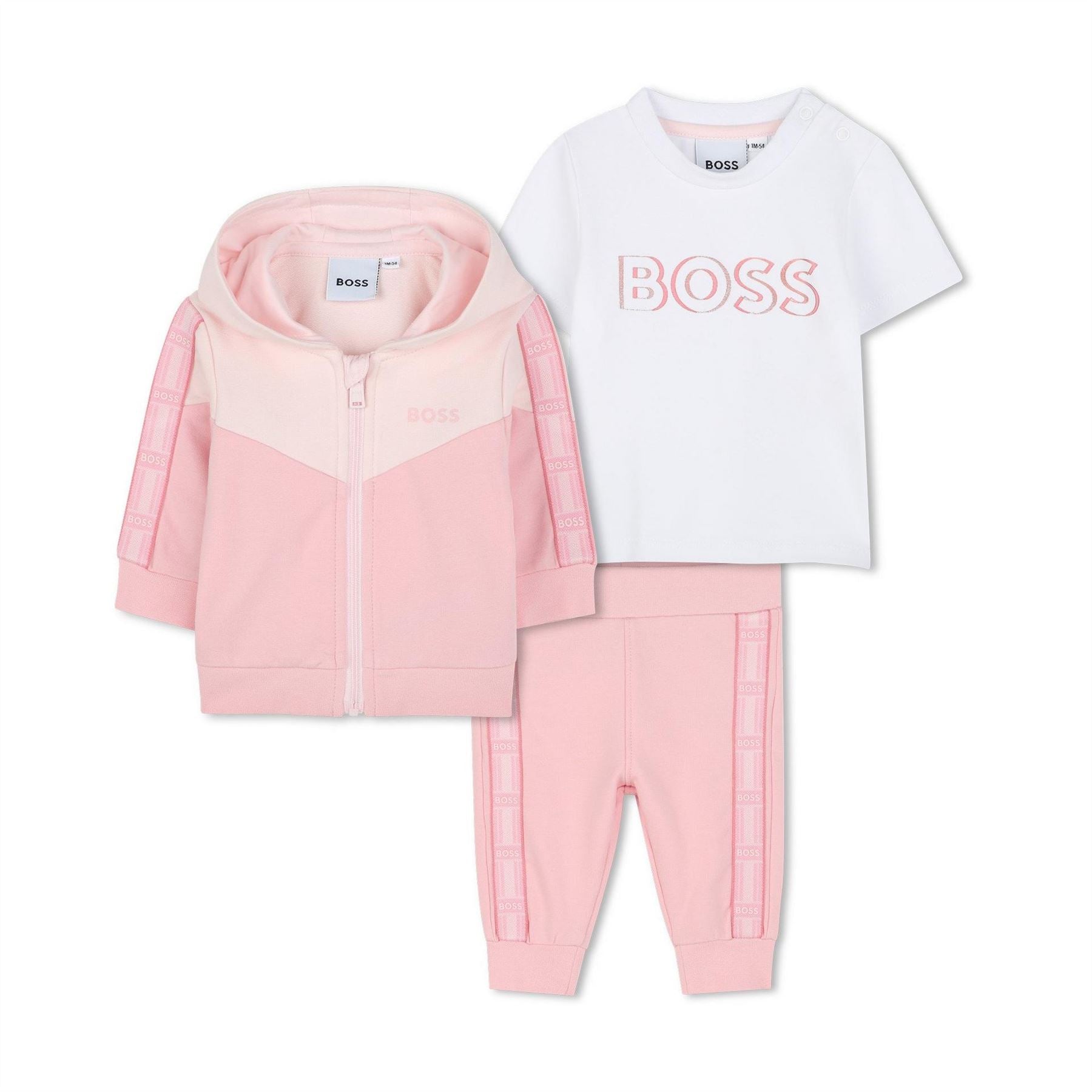 Boss Crew Neck Short Sleeve T-Shirt Suit