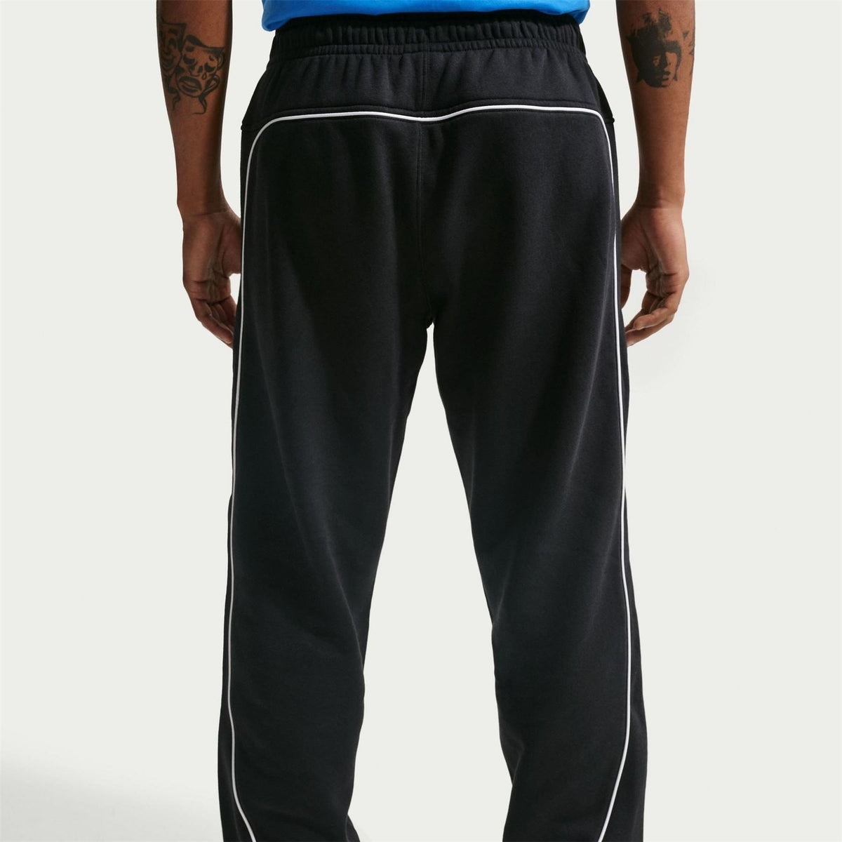 Nike Air Fleece Solid Patterned Slim Joggers