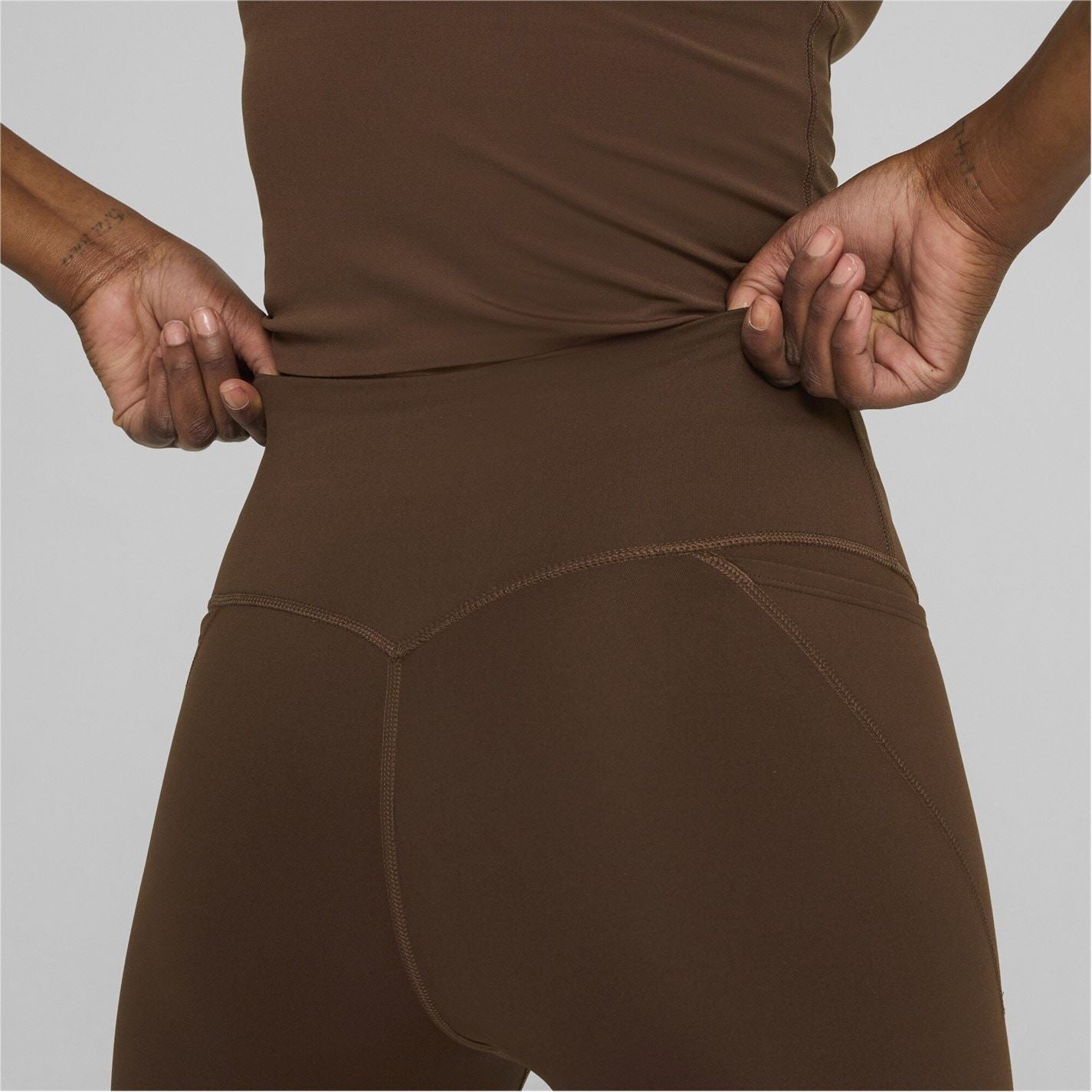 Puma Womens Cloudspun Soft Hw Fl Tight Gym Legging