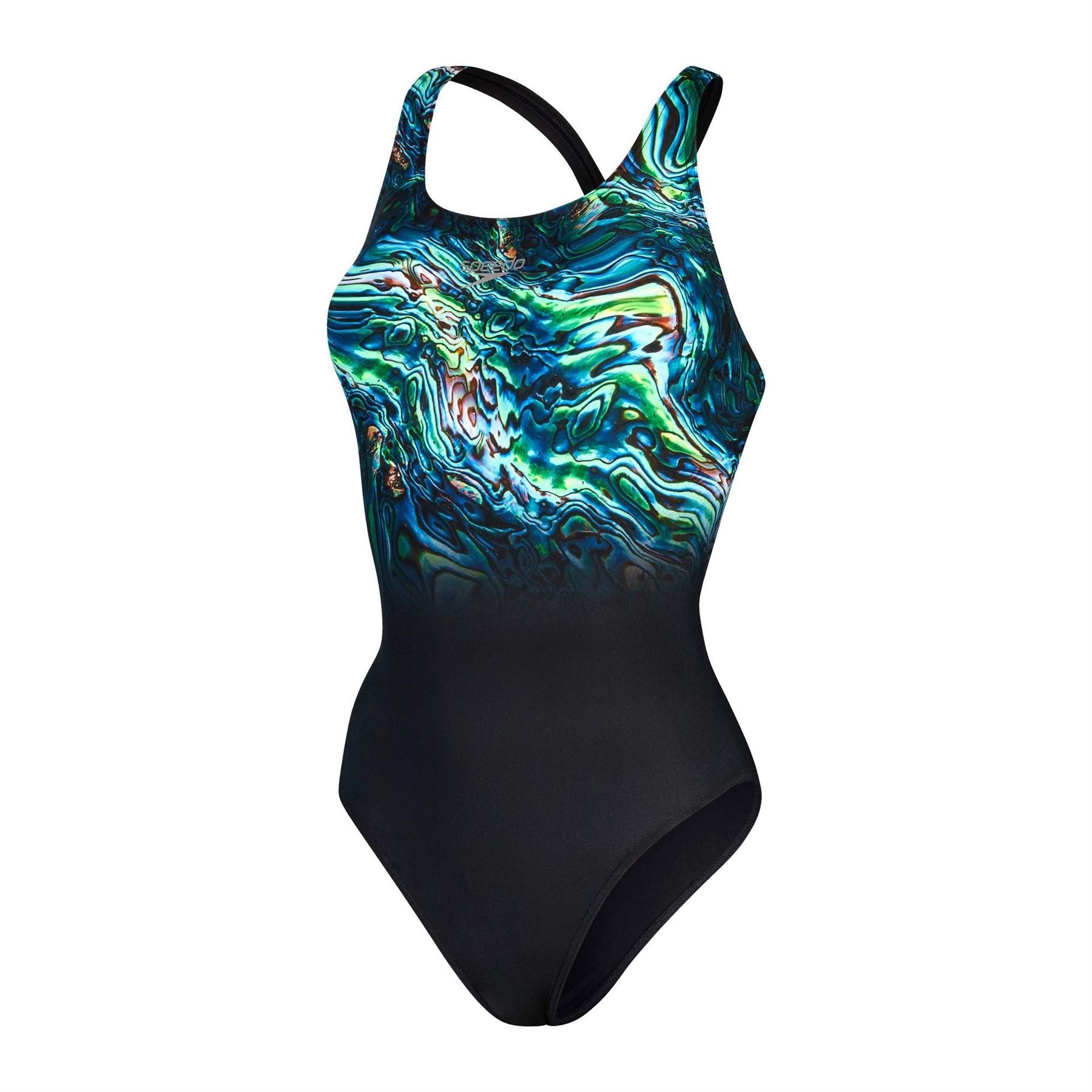 Speedo Placement Digital Abstract Swimsuit