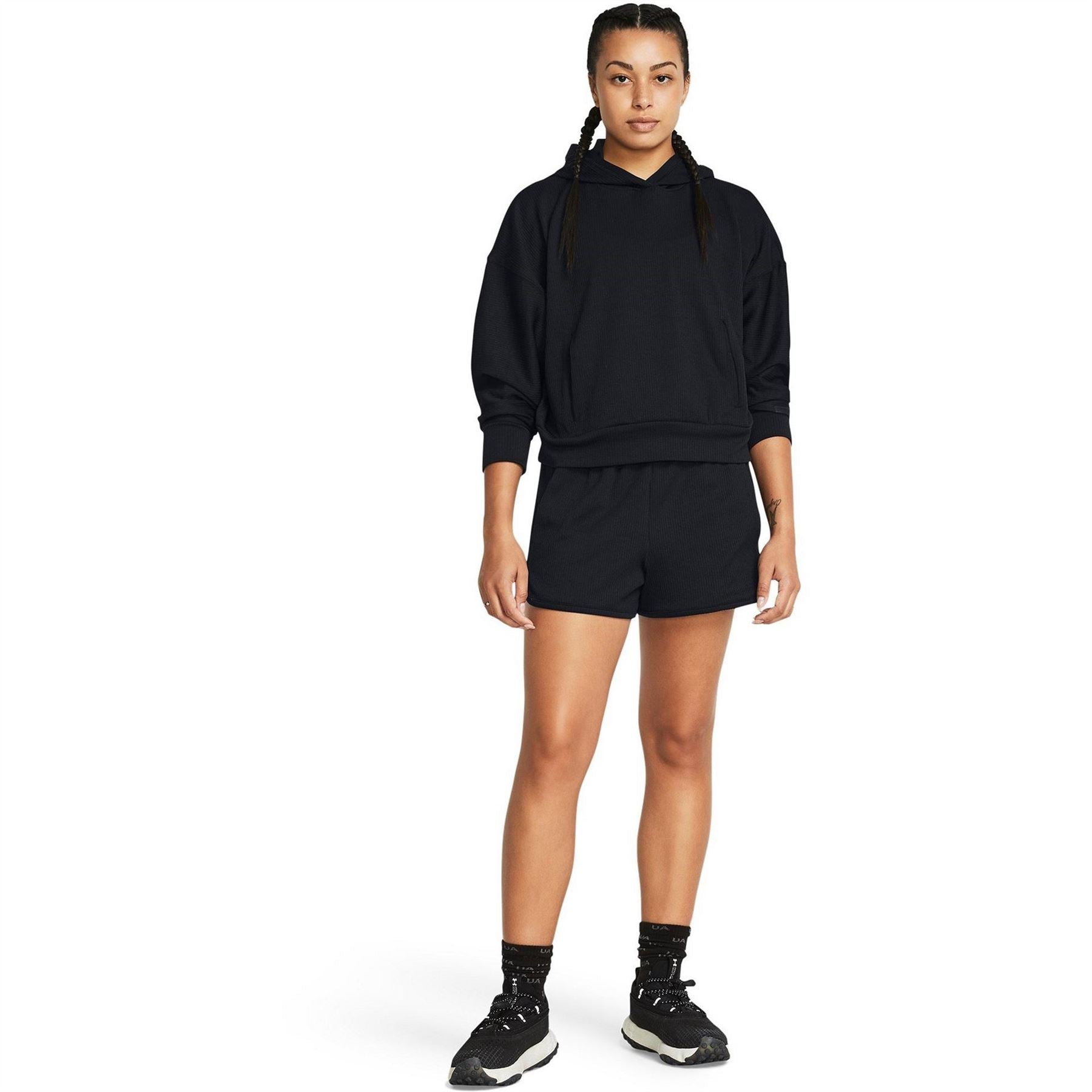 Under Armour Journey Rubber Badge Hooded Long Sleeve Sweatshirt