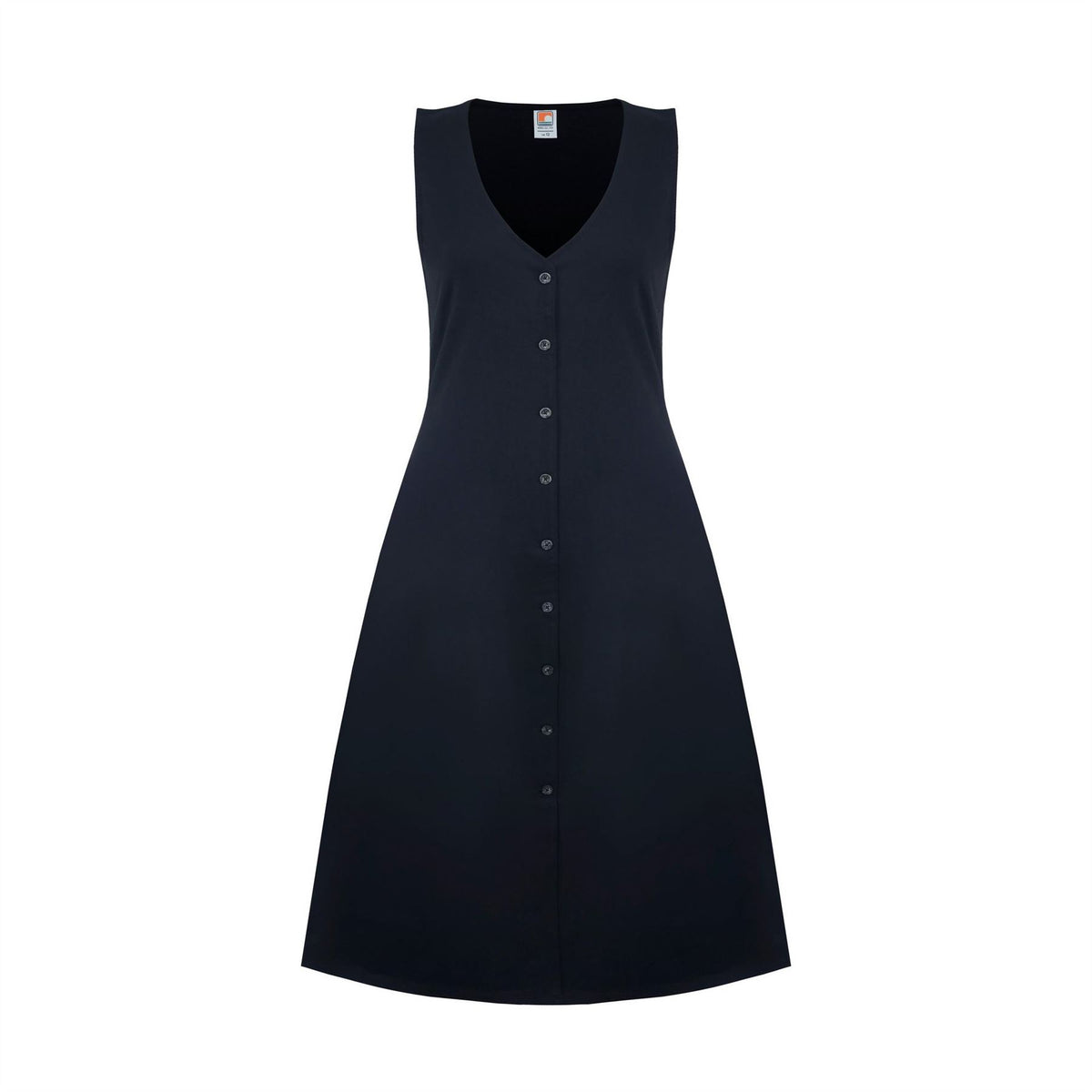 SoulCal V-Neck Midi A-Line Dress