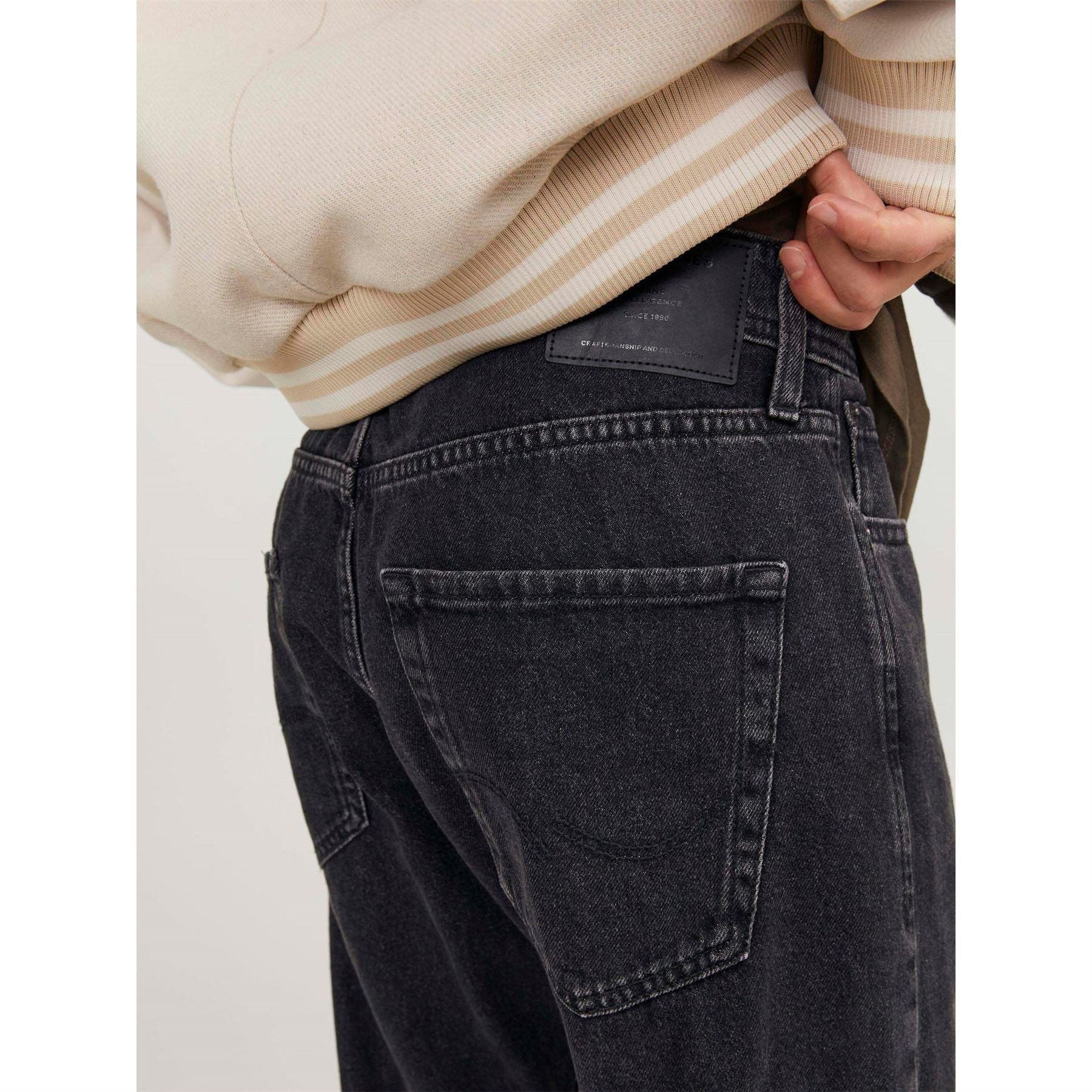 Jack and Jones Chris Original Five Pocket Straight Fit Jeans