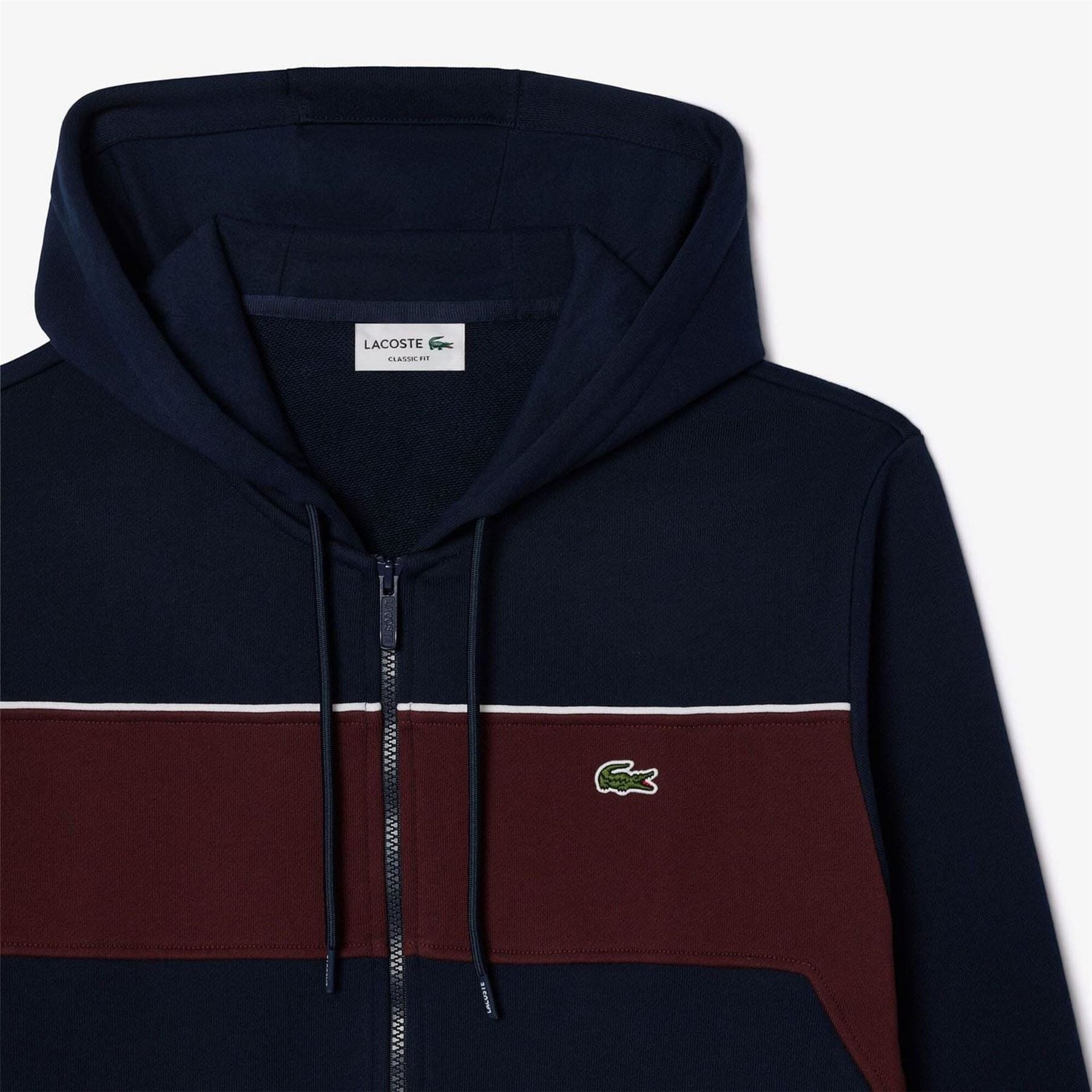 Lacoste Up Colour Block Hoodie