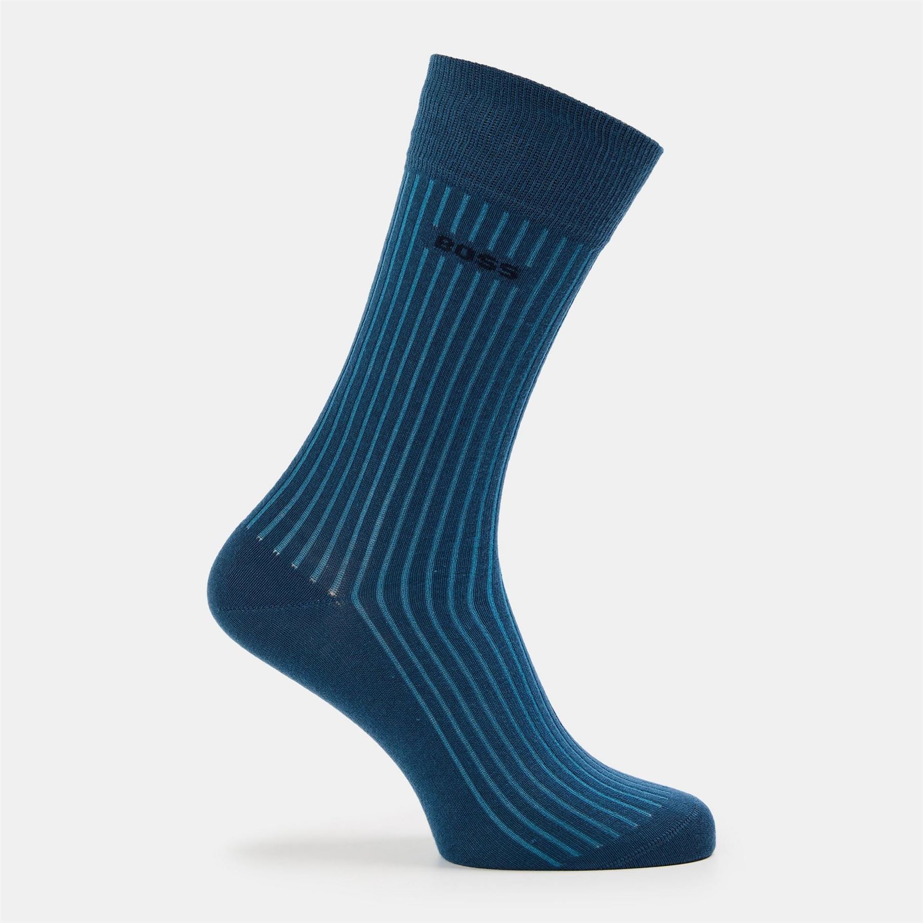 Boss Pack Rib Stripe Socks